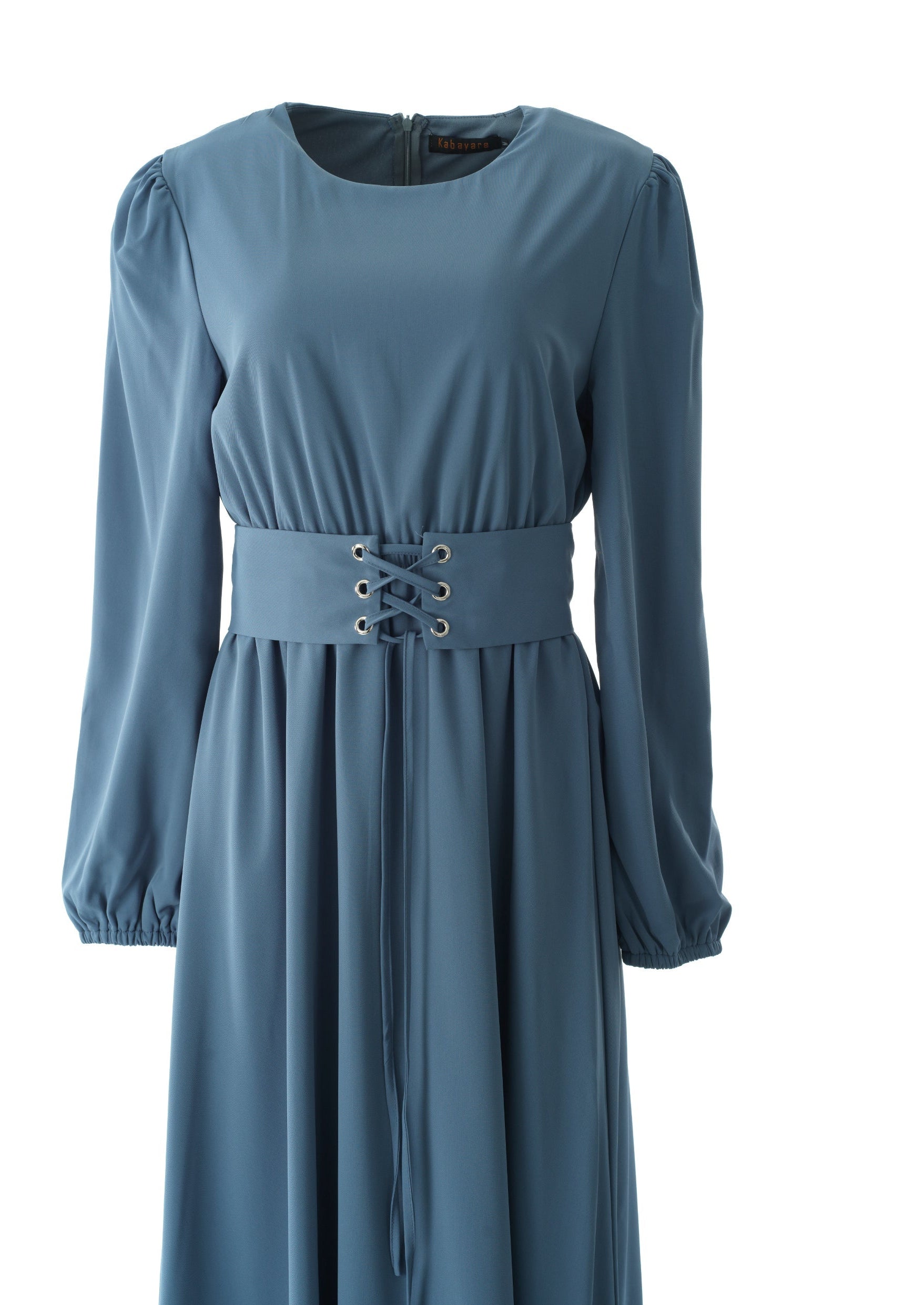 Yusra Elegant Edgy Maxi Dress Kabayare