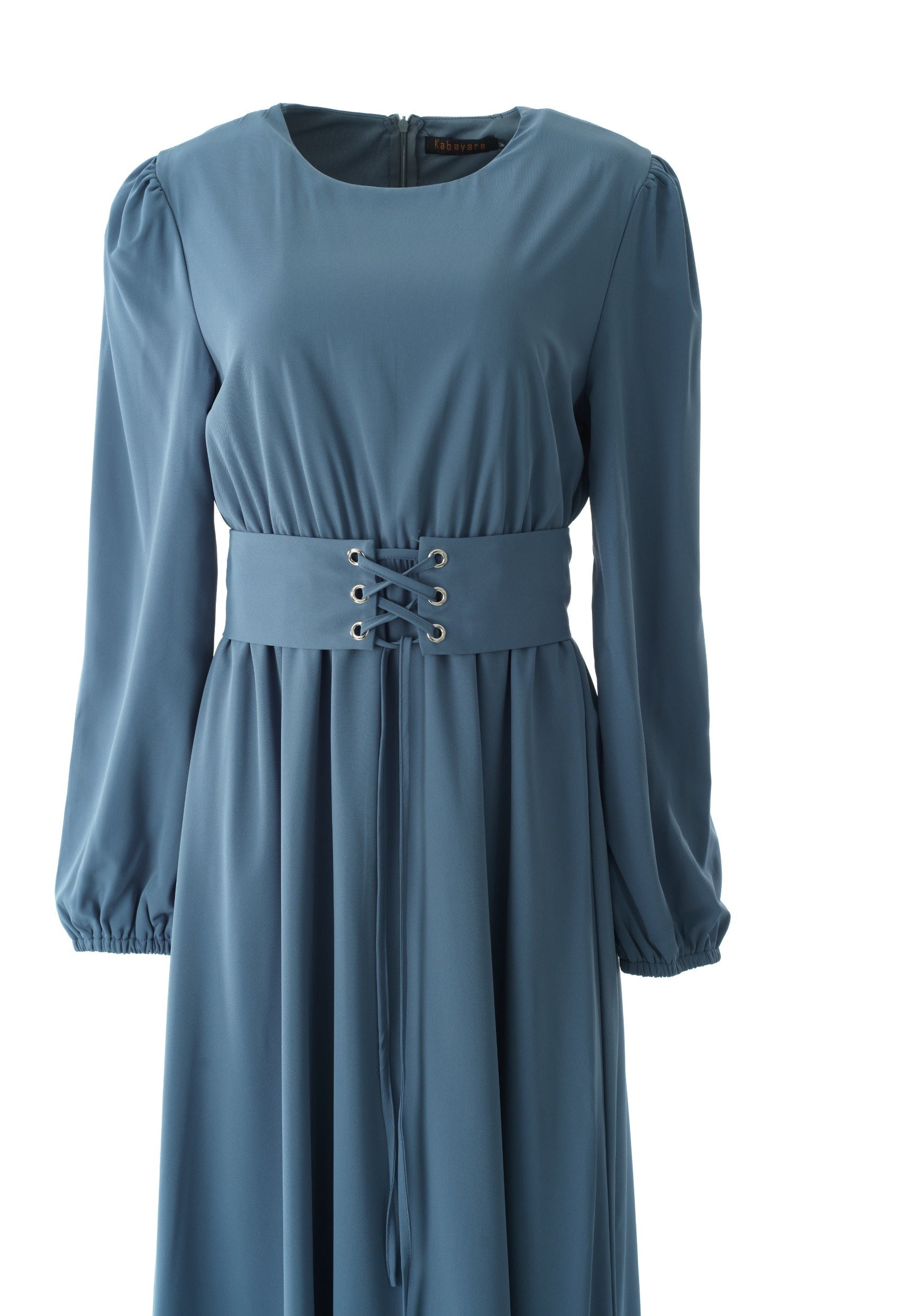 Yusra Elegant Edgy Maxi Dress Kabayare