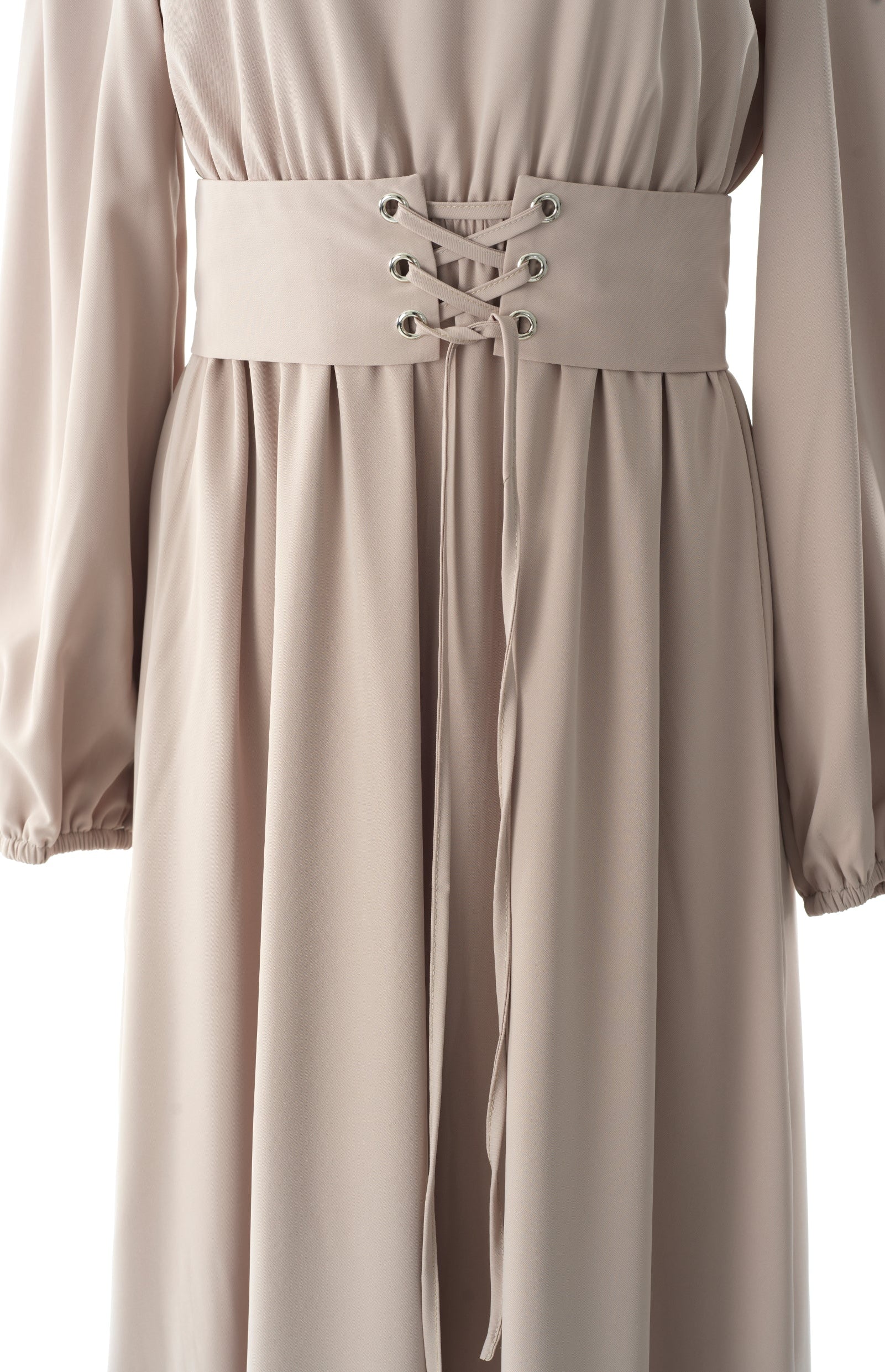 Yusra Elegant Edgy Maxi Dress Kabayare