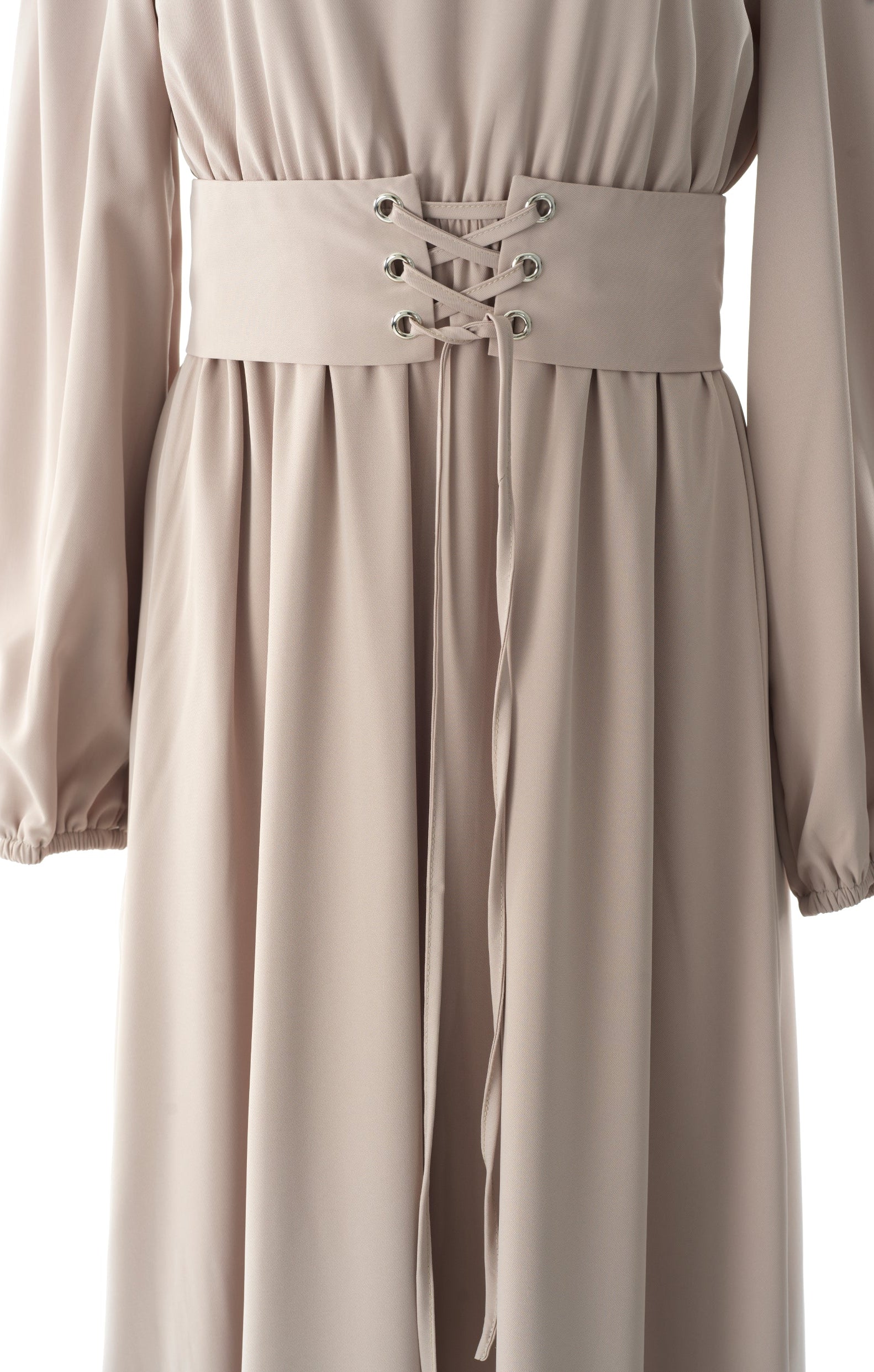 Yusra Elegant Edgy Maxi Dress Kabayare