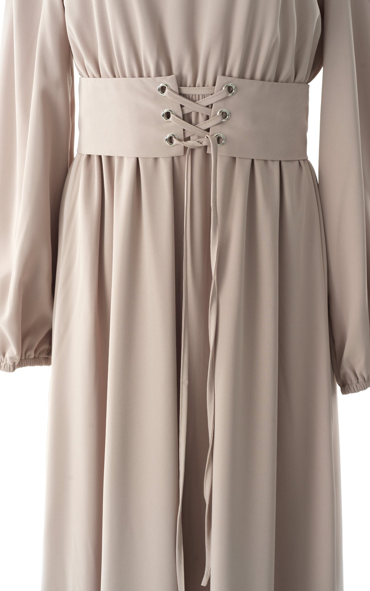 Yusra Elegant Edgy Maxi Dress Kabayare