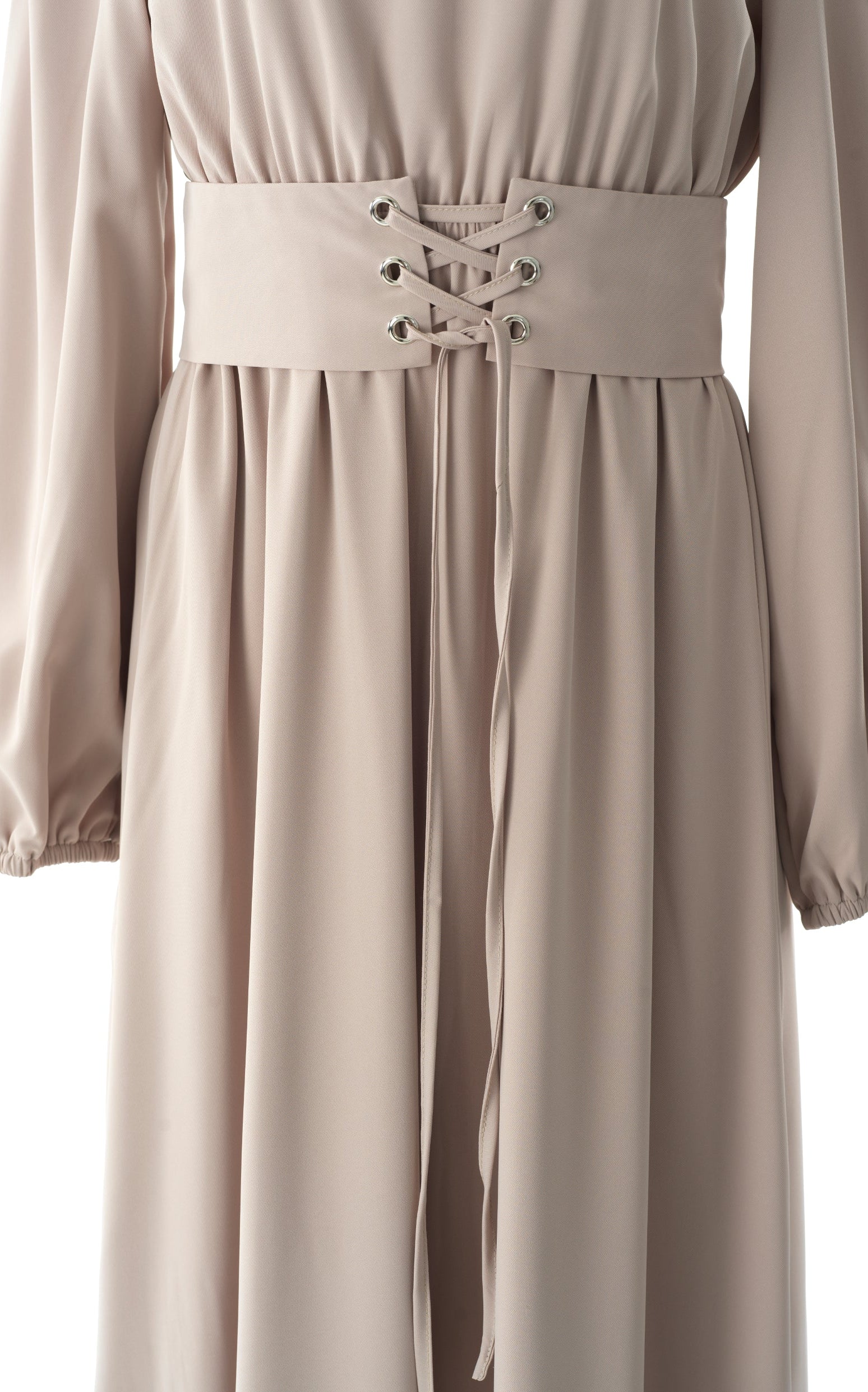 Yusra Elegant Edgy Maxi Dress Kabayare