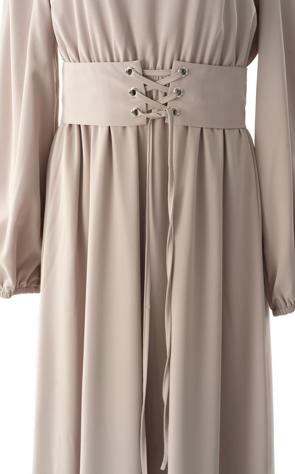 Yusra Elegant Edgy Maxi Dress Kabayare