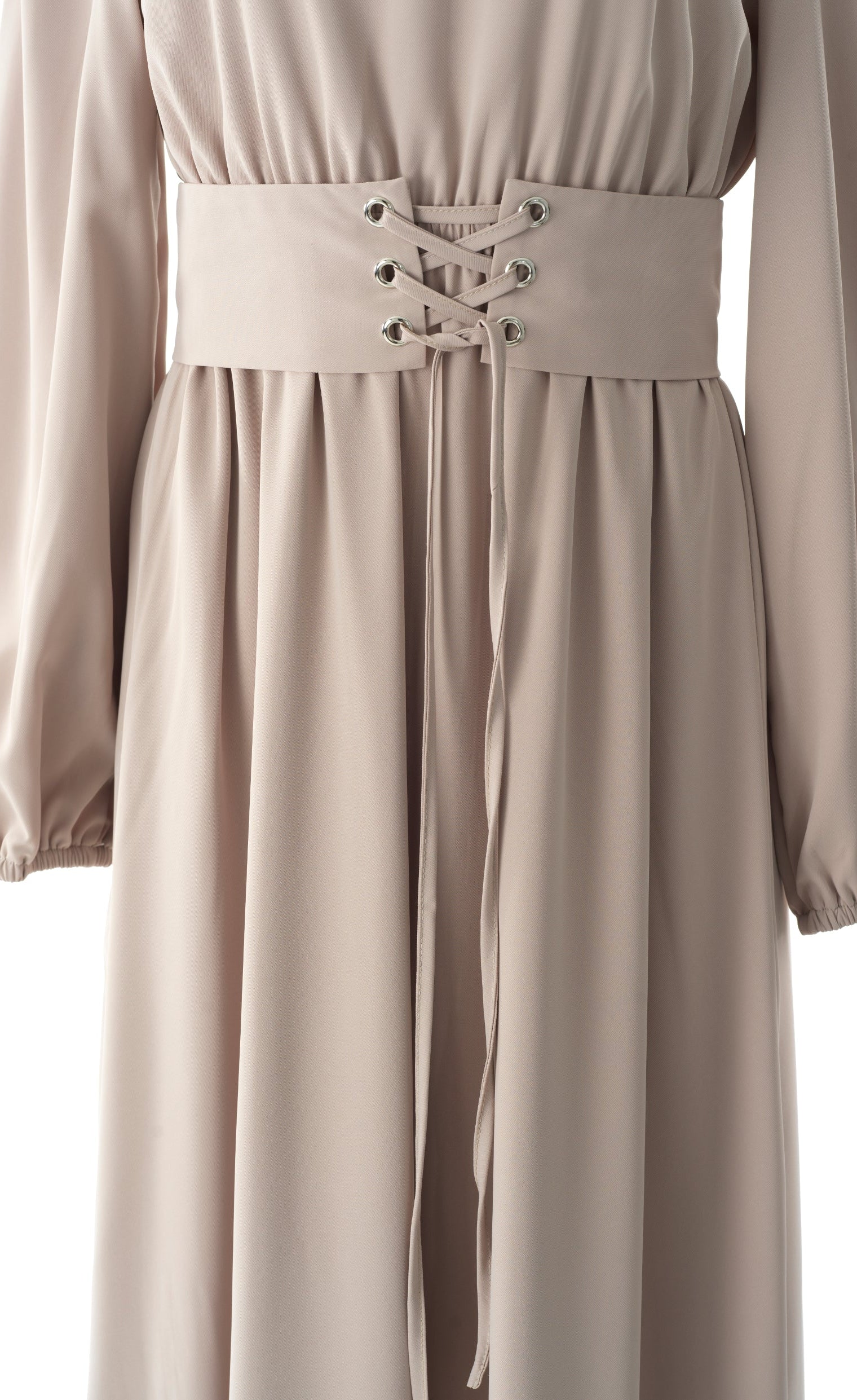 Yusra Elegant Edgy Maxi Dress Kabayare