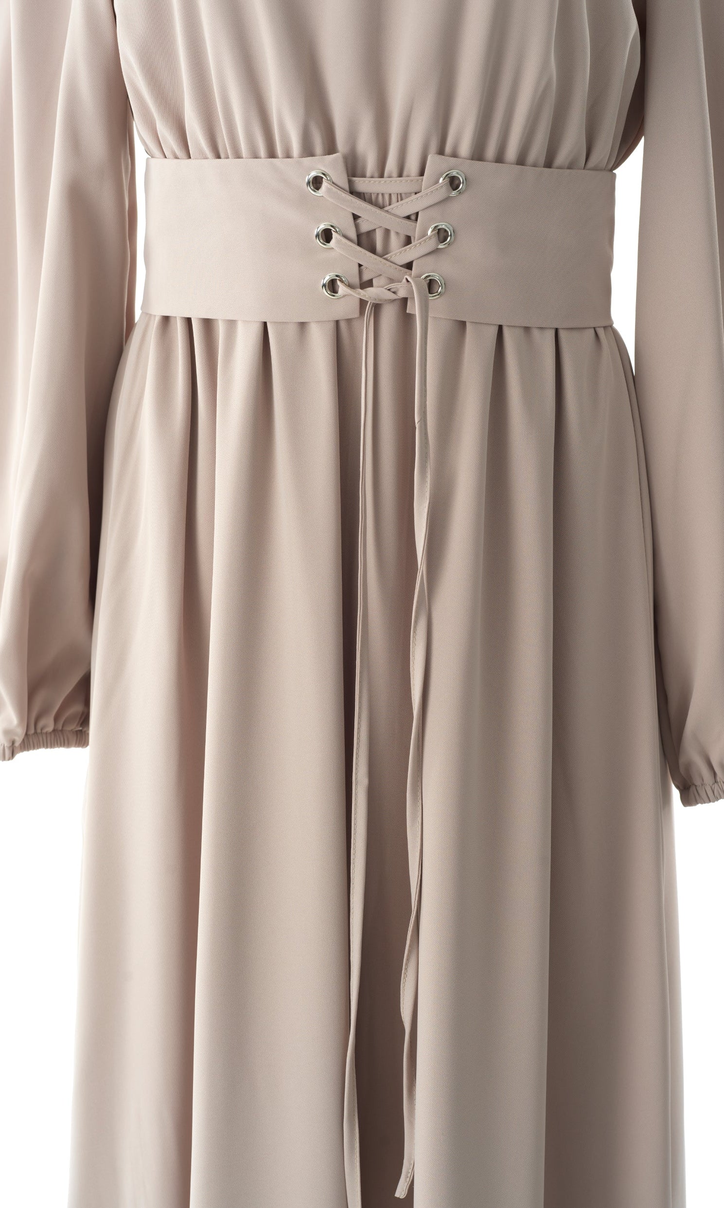 Yusra Elegant Edgy Maxi Dress Kabayare