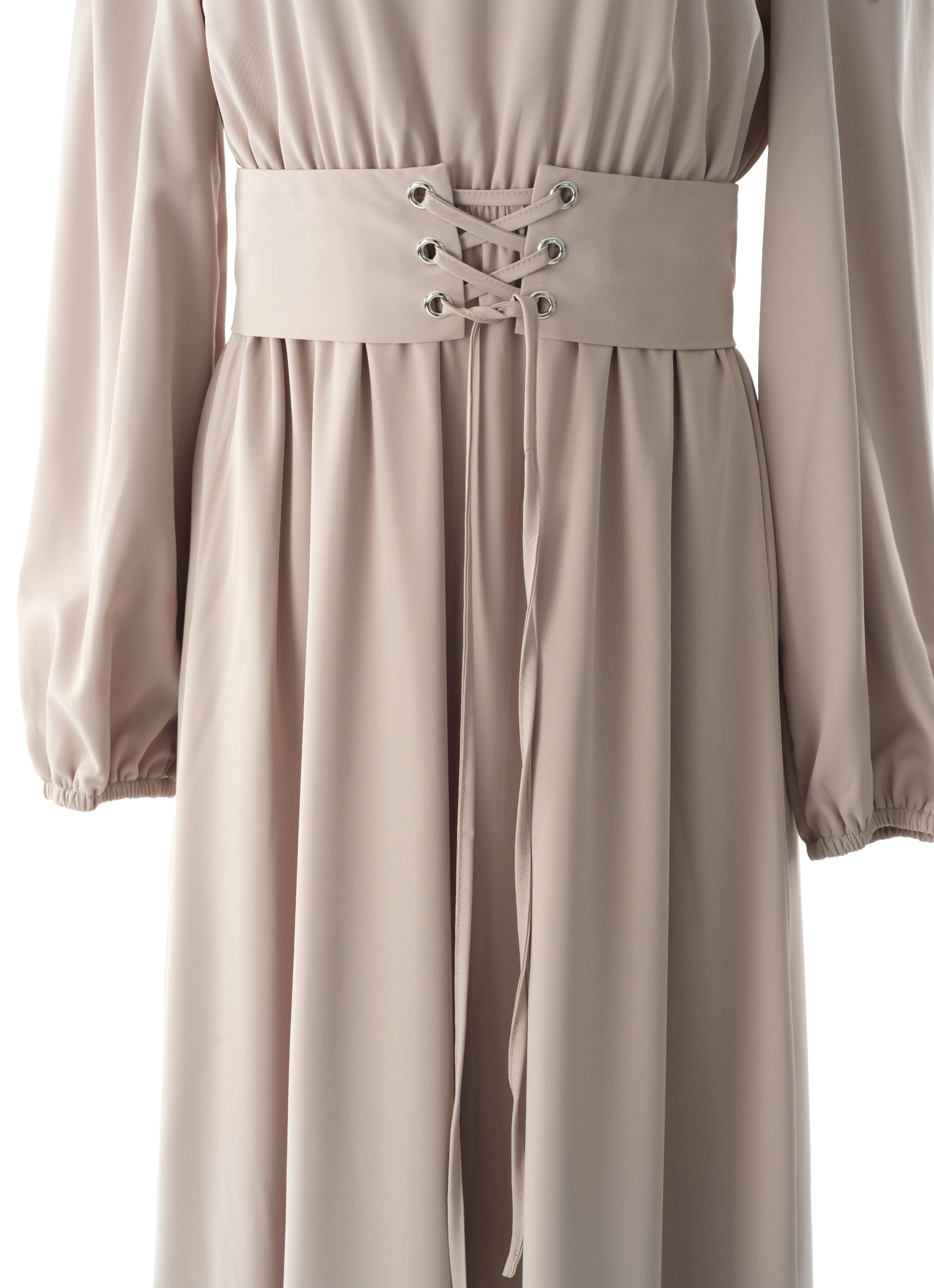 Yusra Elegant Edgy Maxi Dress Kabayare