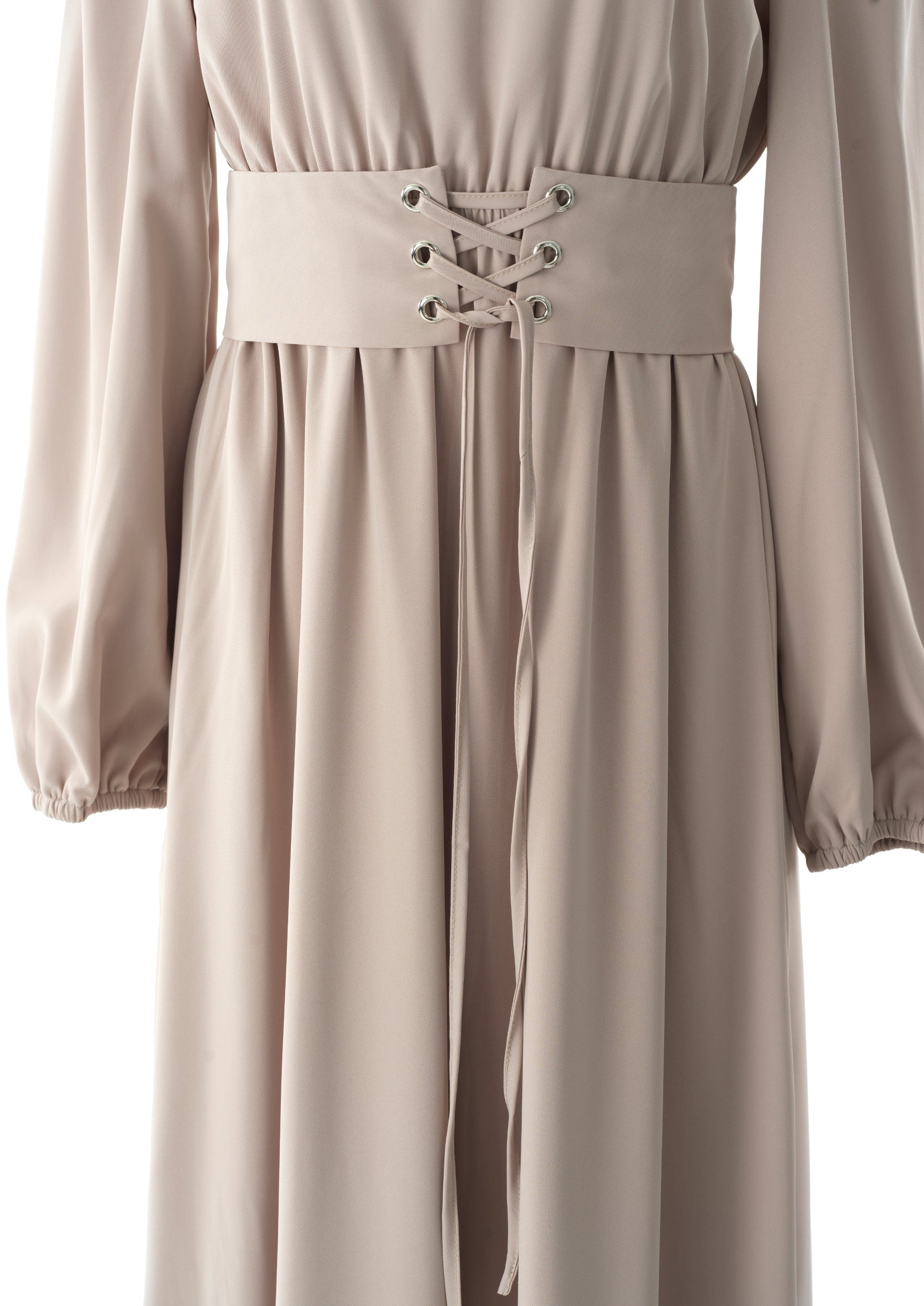 Yusra Elegant Edgy Maxi Dress Kabayare
