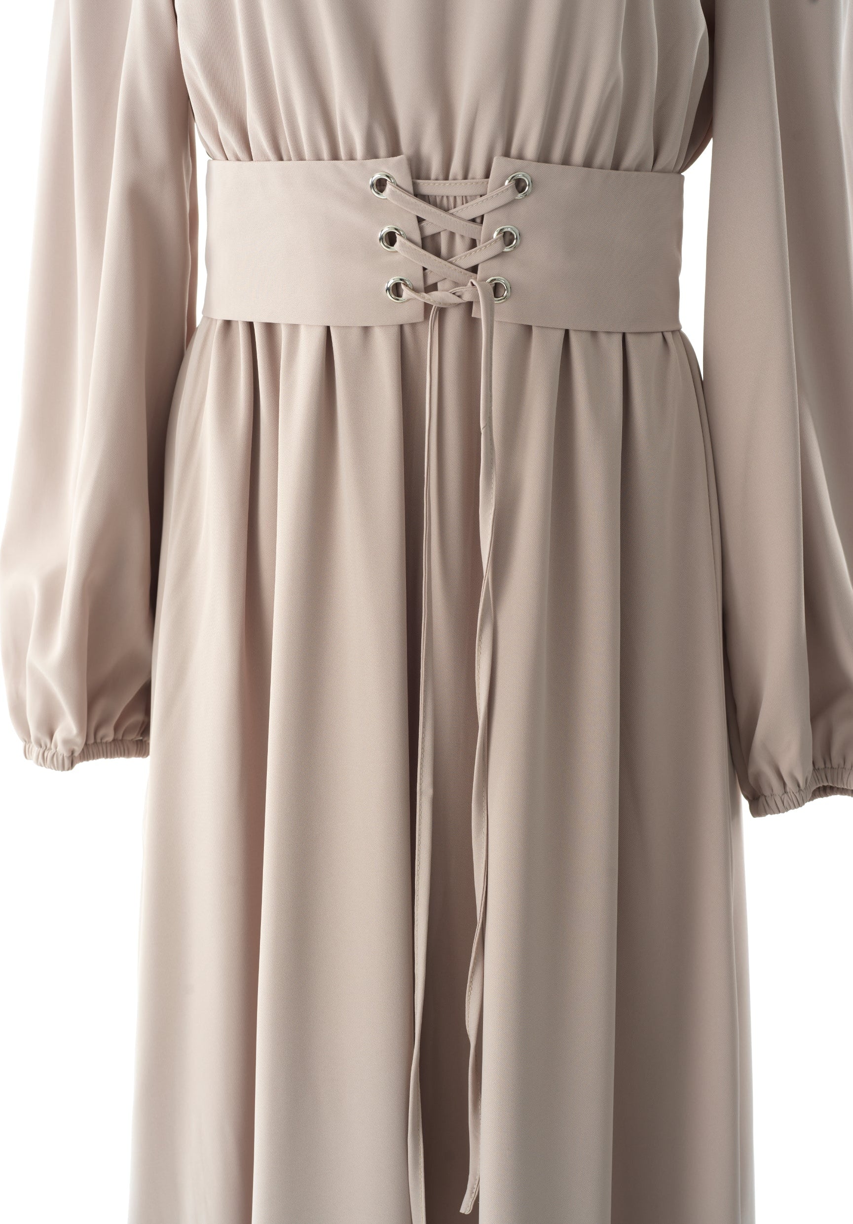 Yusra Elegant Edgy Maxi Dress Kabayare