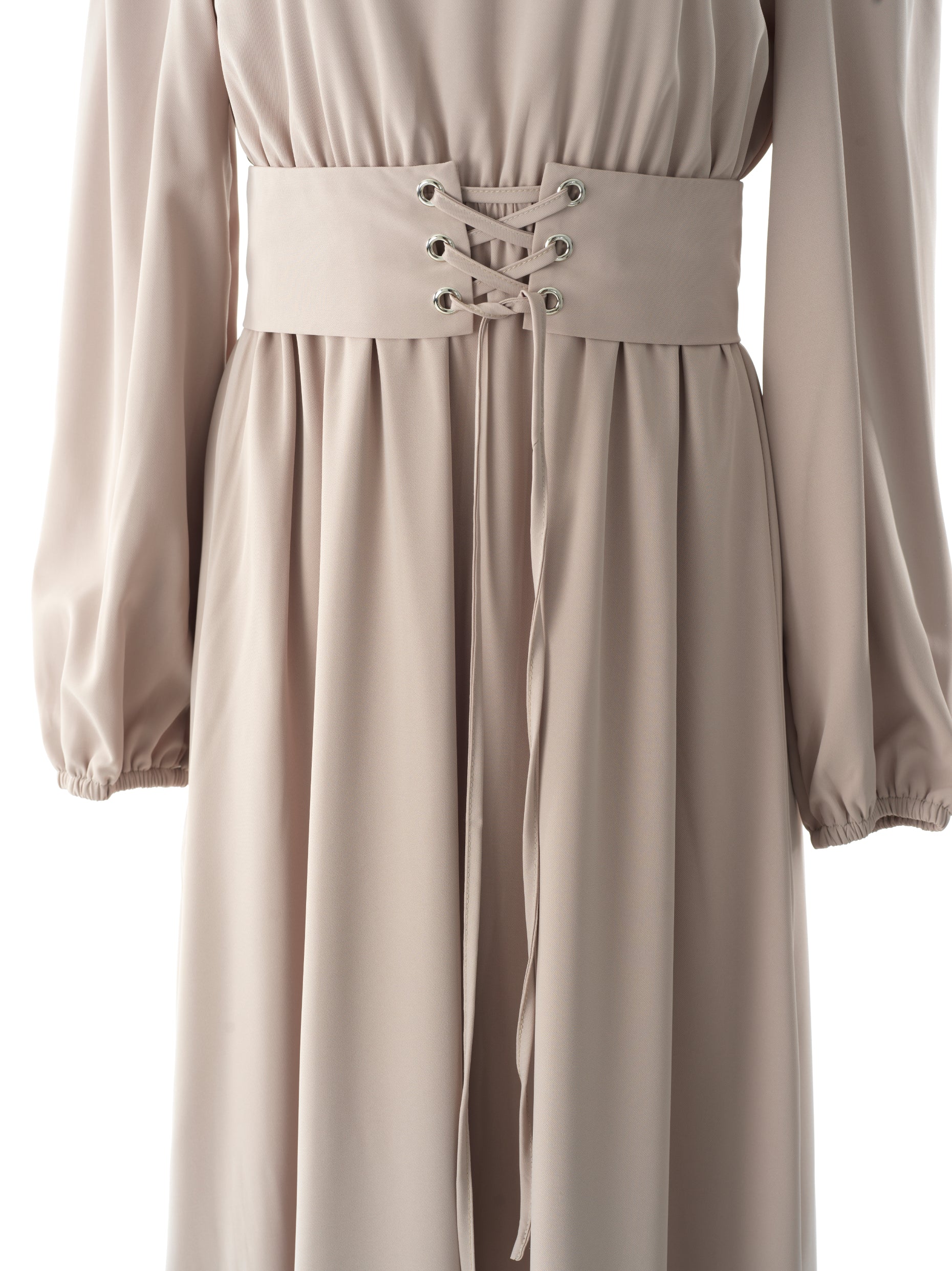 Yusra Elegant Edgy Maxi Dress Kabayare