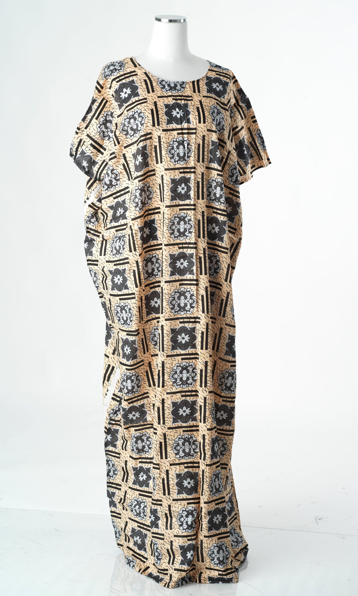 Zahira print bati dress Kabayare