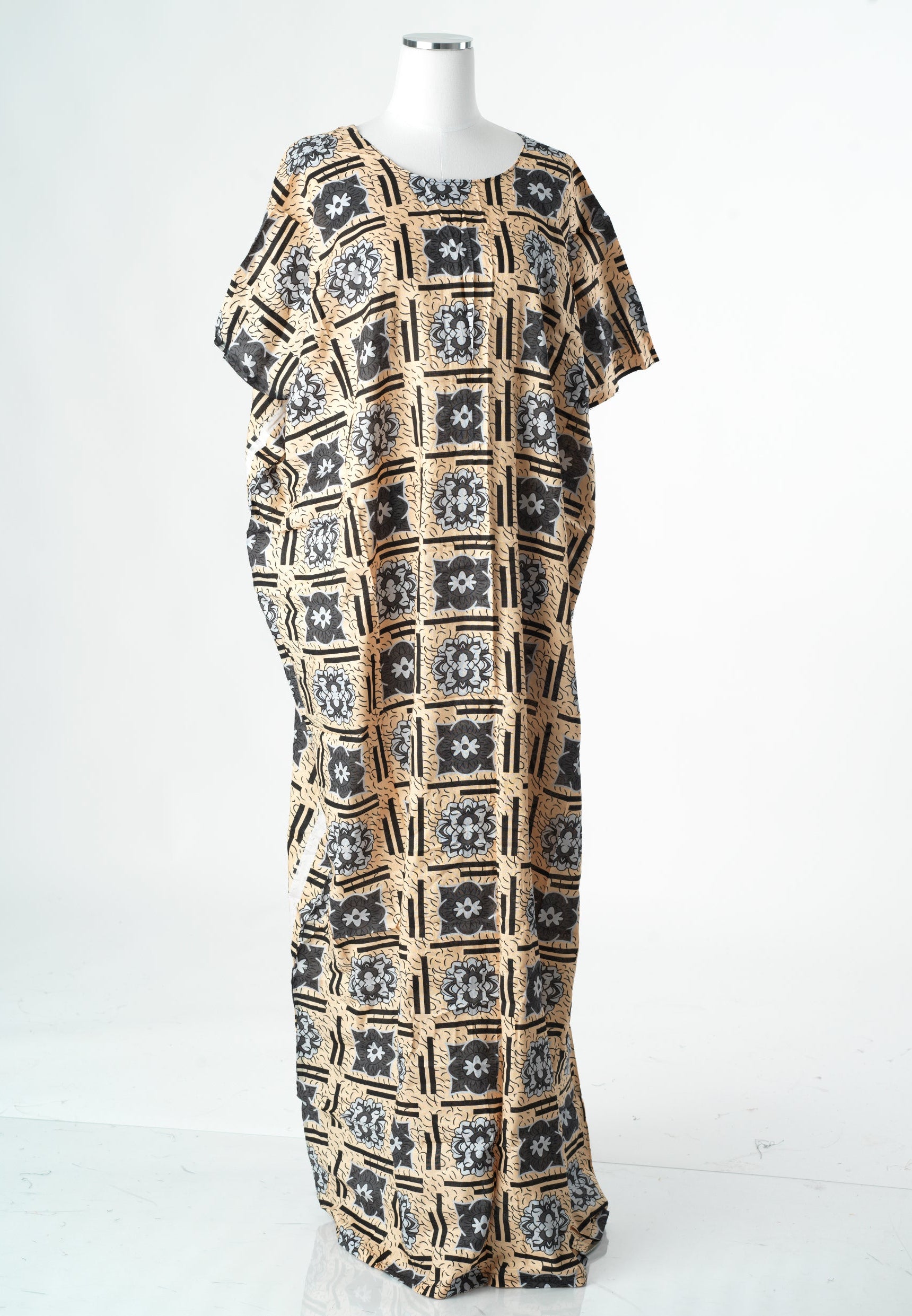 Zahira print bati dress Kabayare