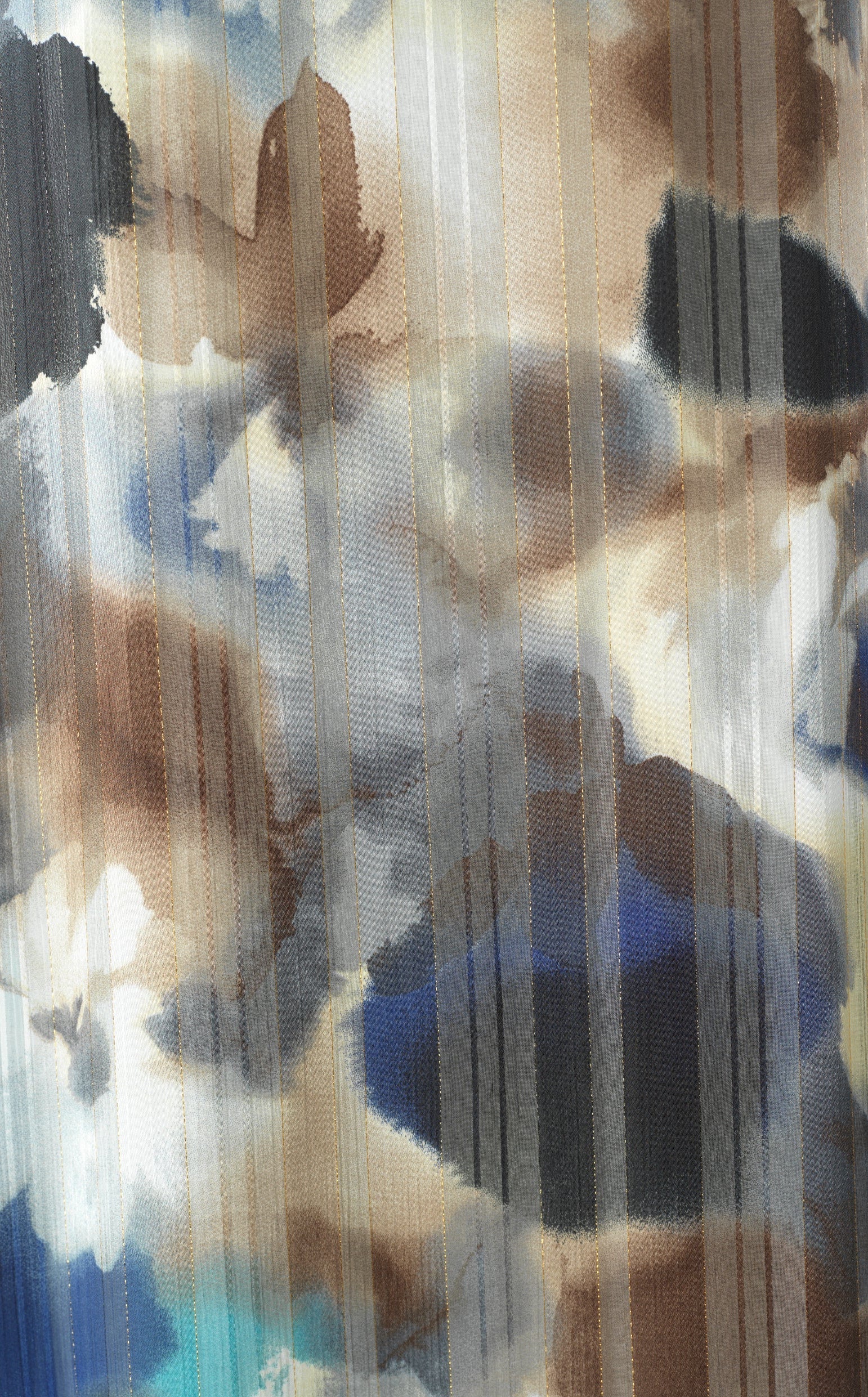 Zohra Earth tone silk chiffon shimmer kaftan abaya Kabayare