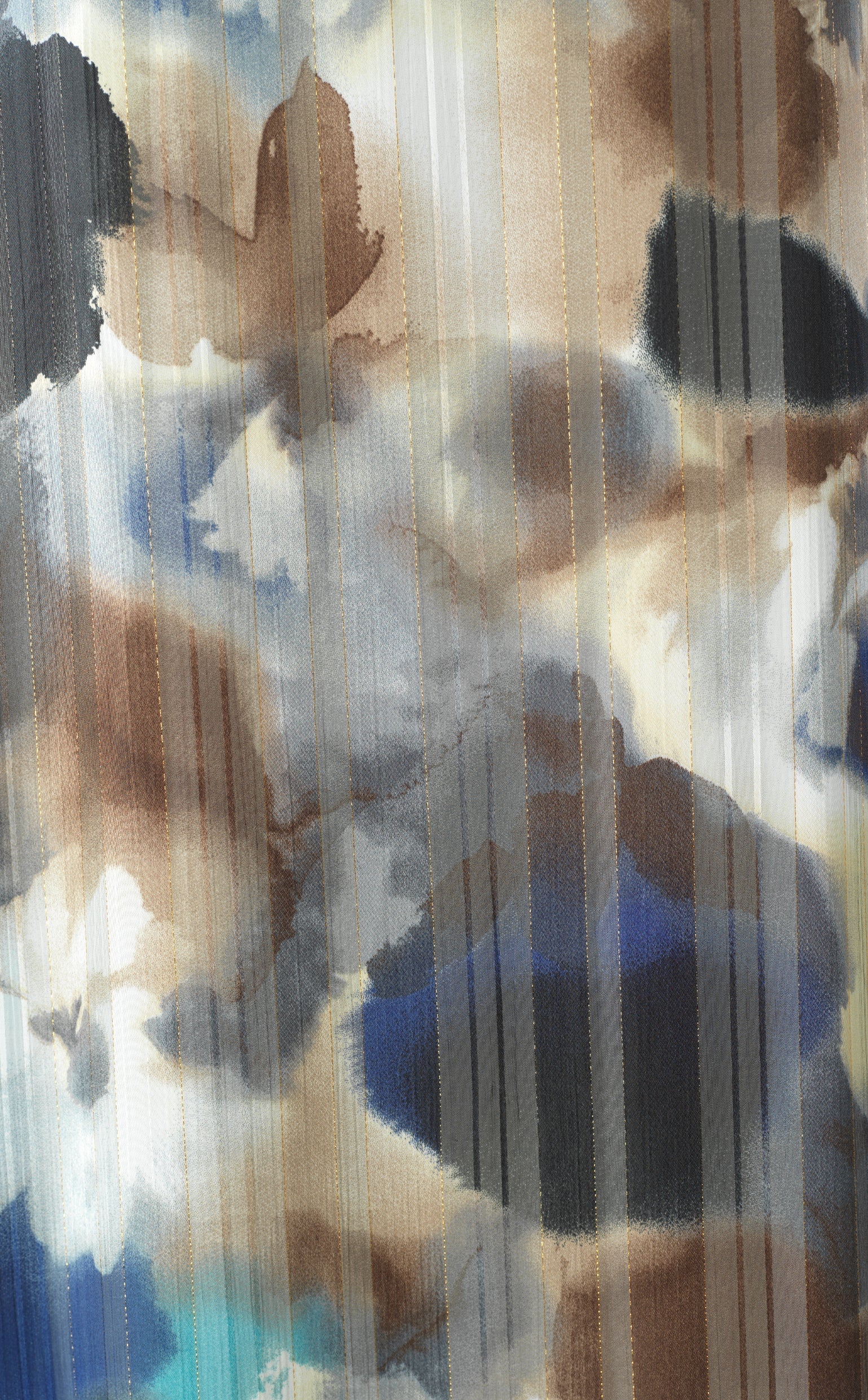 Zohra Earth tone silk chiffon shimmer kaftan abaya Kabayare