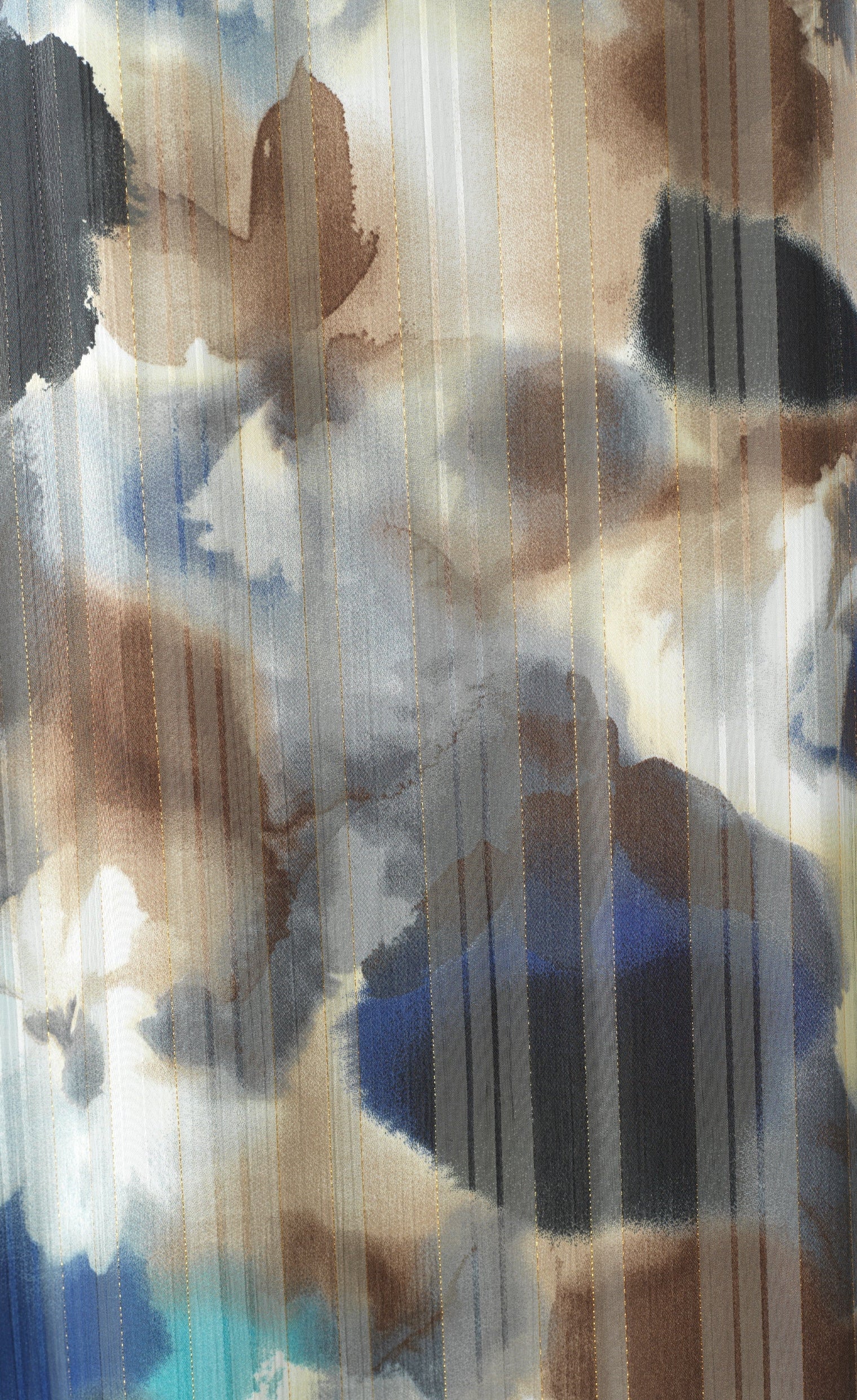 Zohra Earth tone silk chiffon shimmer kaftan abaya Kabayare