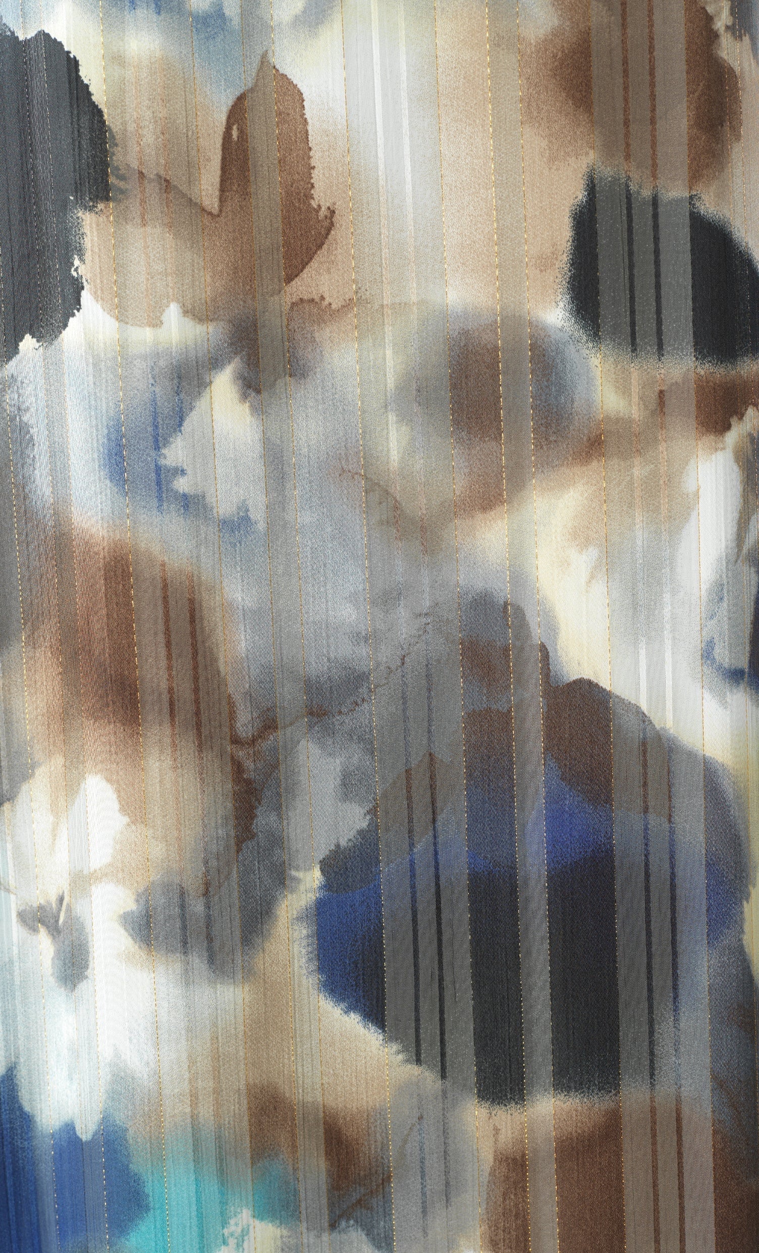 Zohra Earth tone silk chiffon shimmer kaftan abaya Kabayare