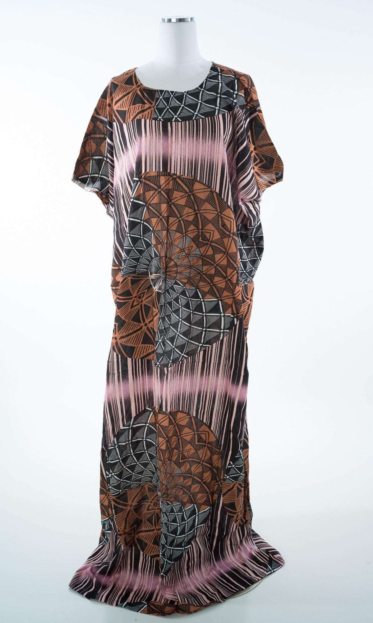Abstract Art Print Bati Dress Kabayare