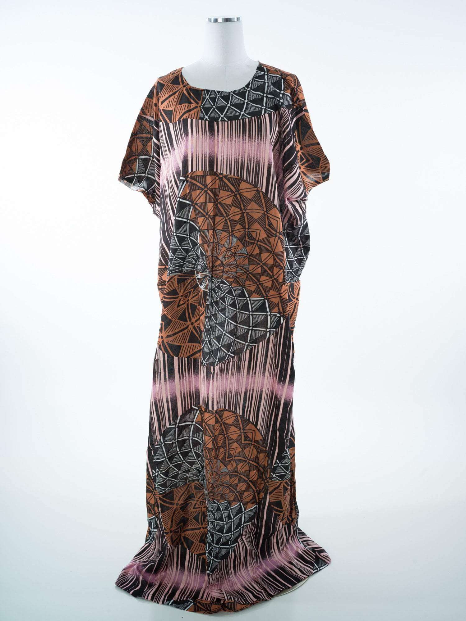 Abstract Art Print Bati Dress Kabayare