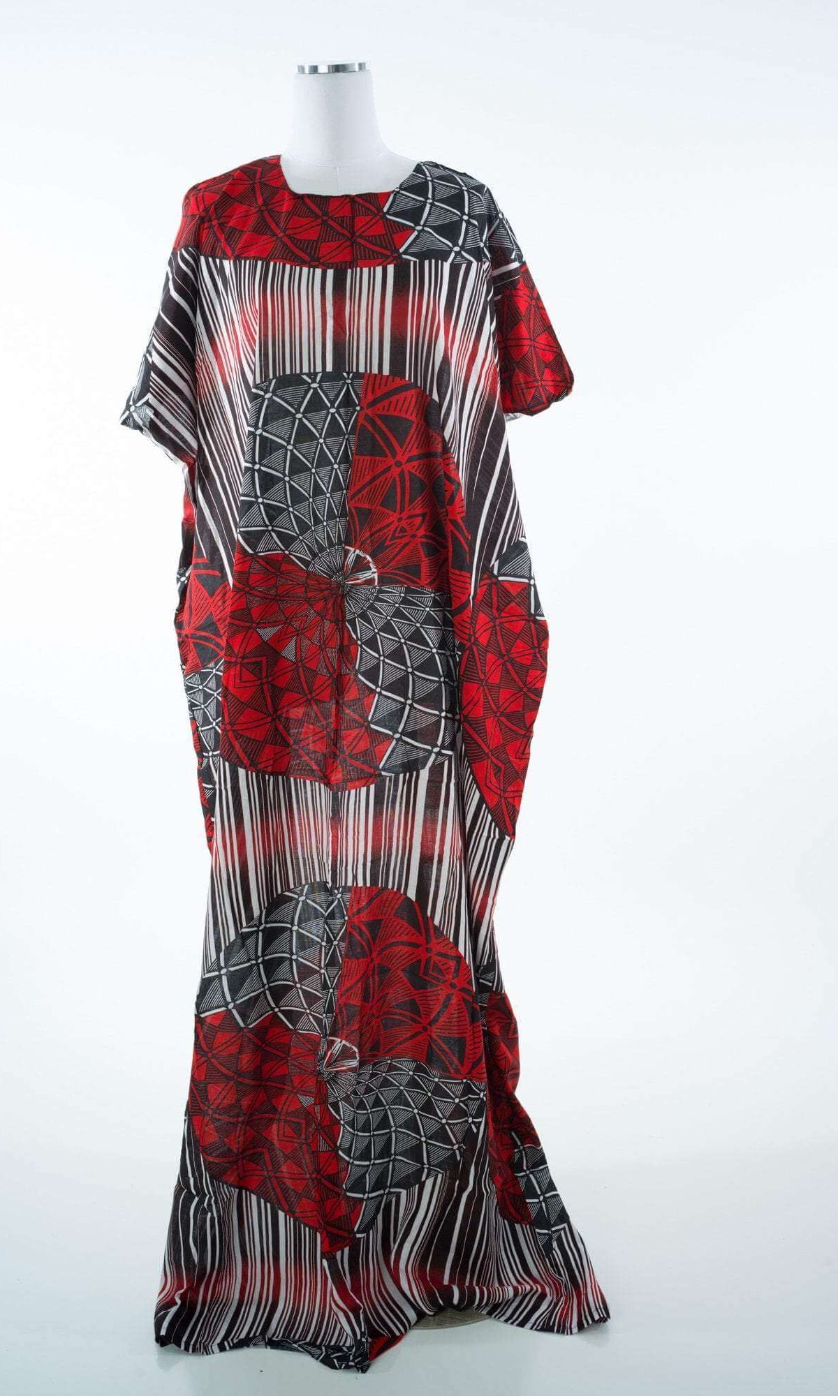 Abstract Art Print Bati Dress Kabayare