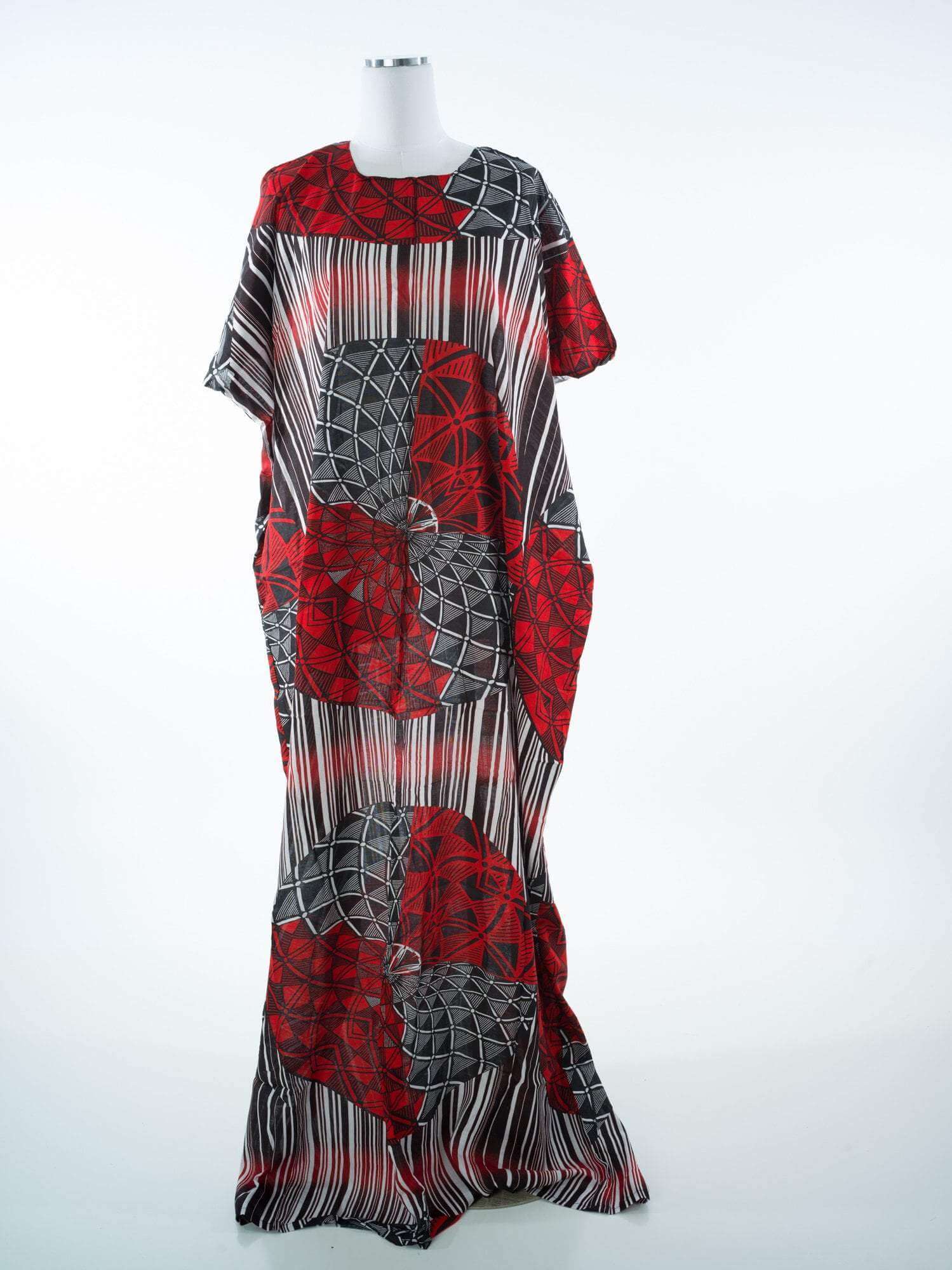 Abstract Art Print Bati Dress Kabayare