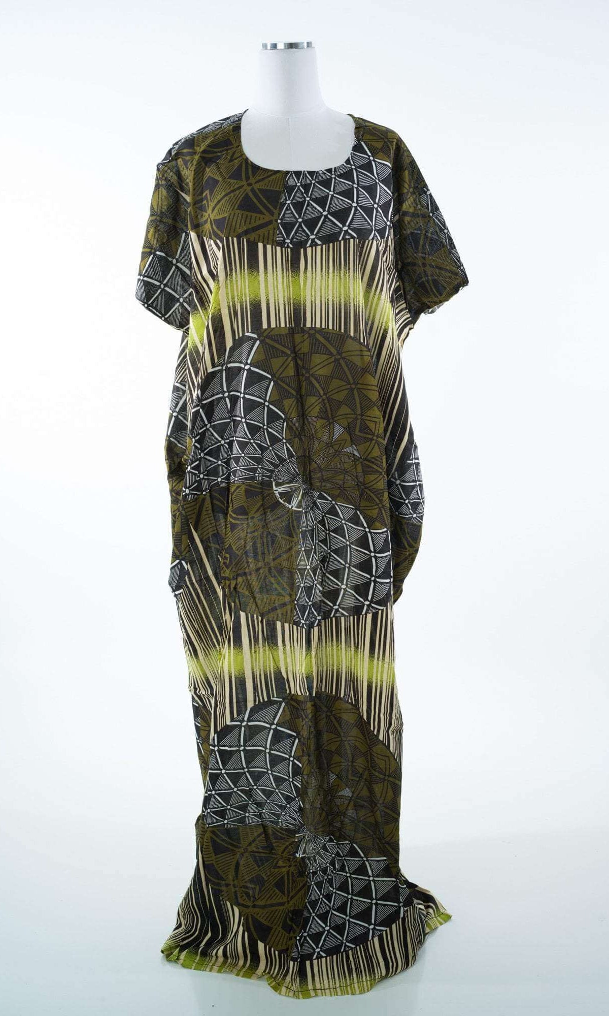 Abstract Art Print Bati Dress Kabayare