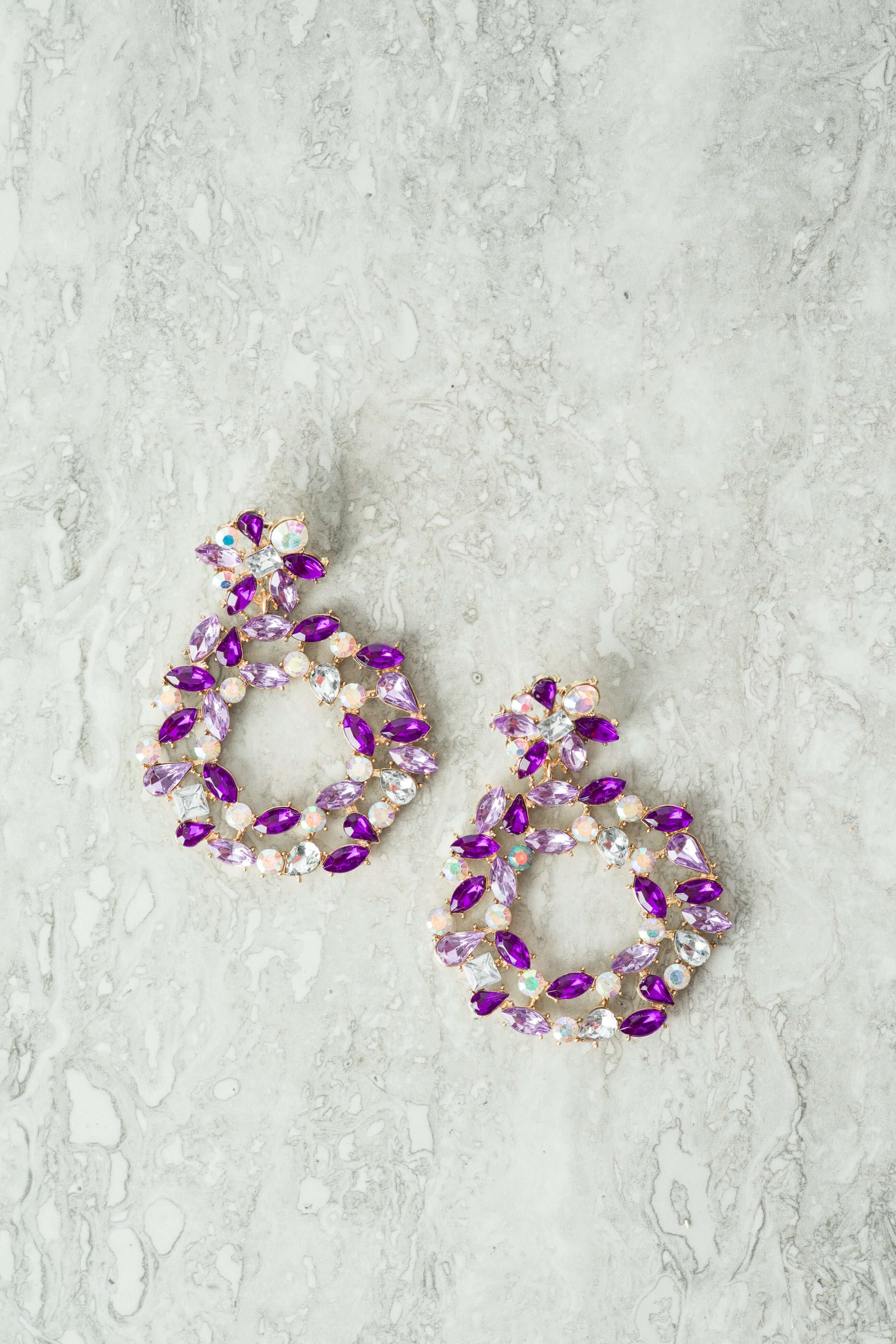 Amina statement earrings Kabayare