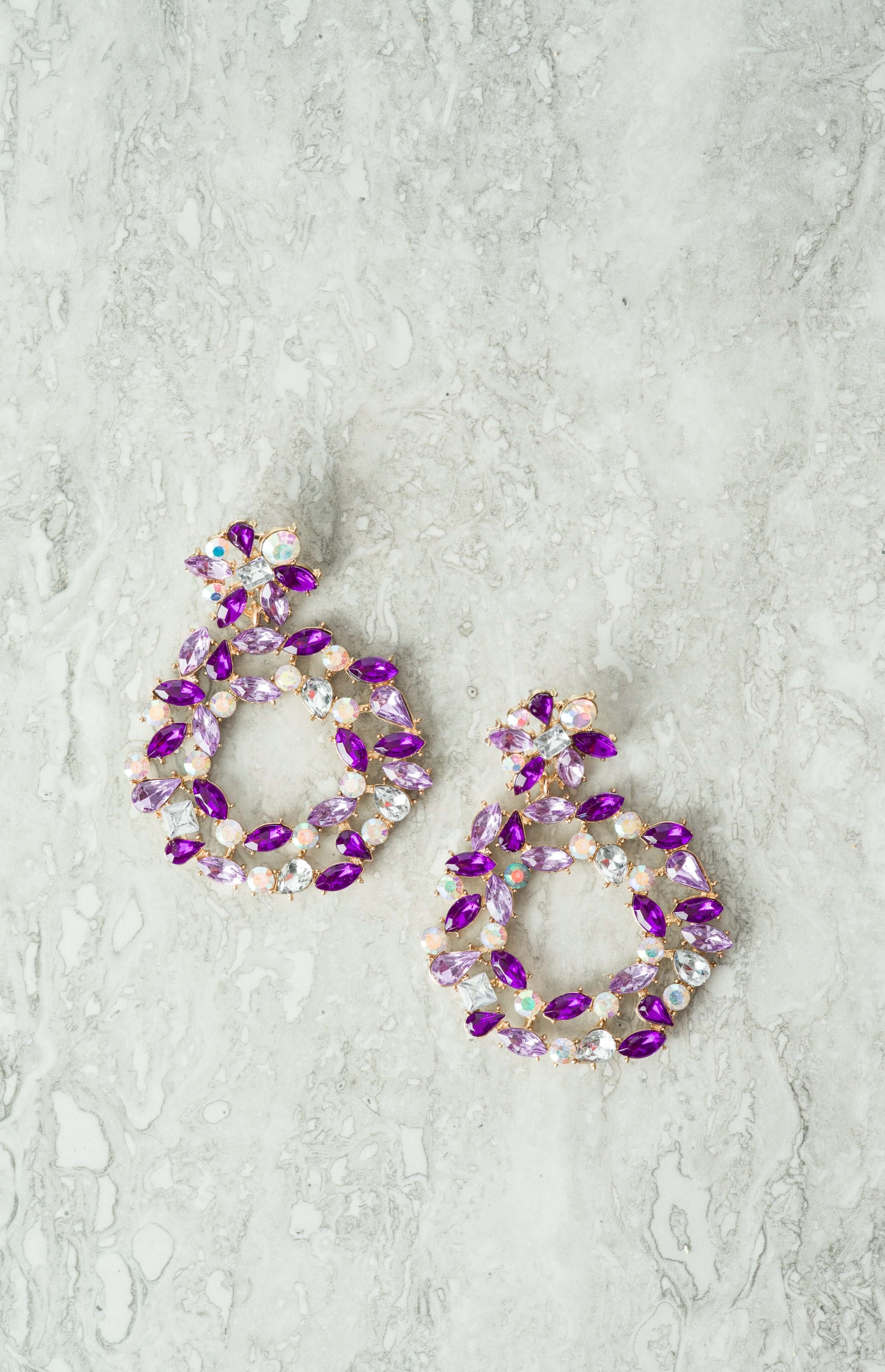 Amina statement earrings Kabayare