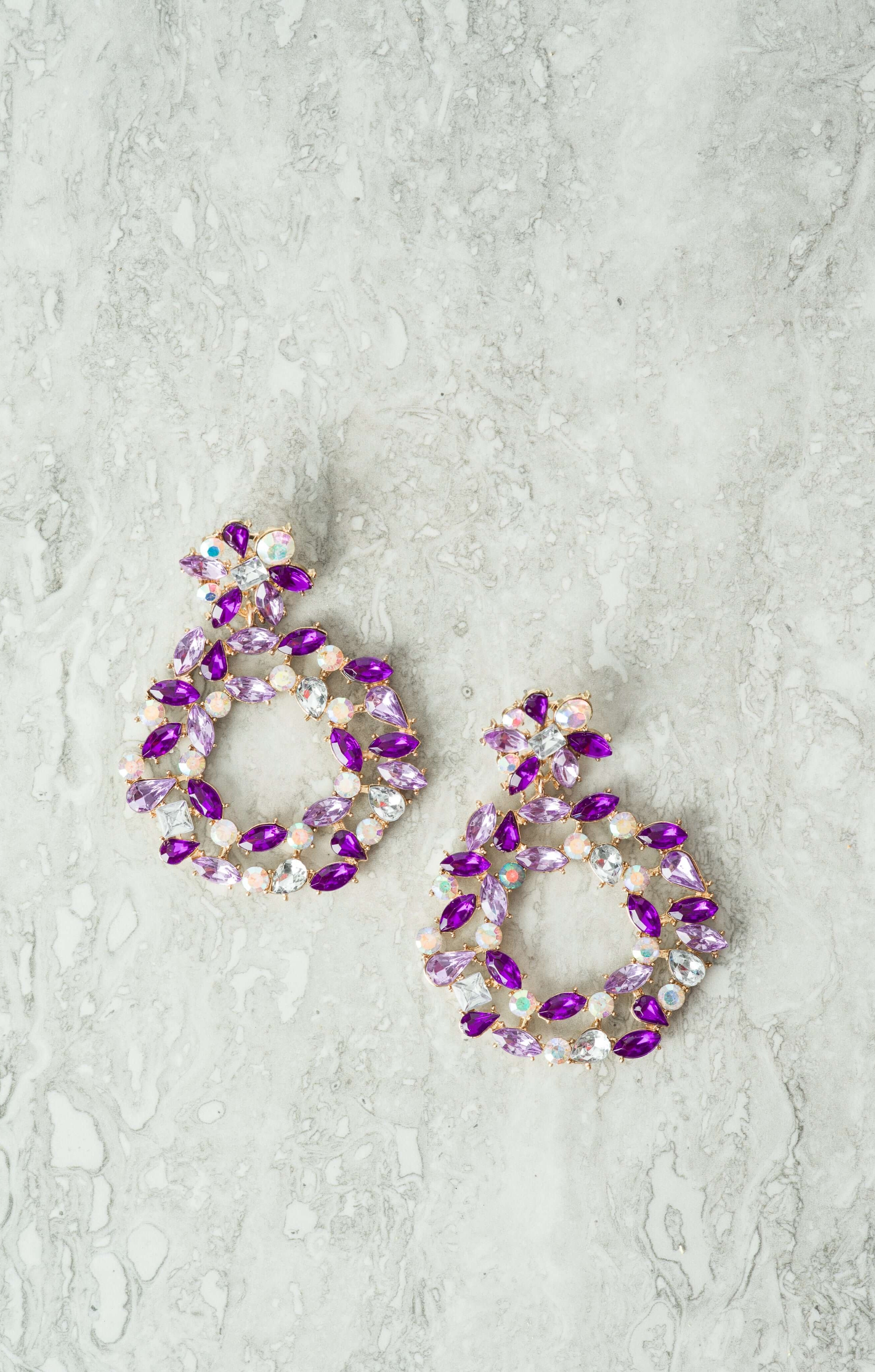 Amina statement earrings Kabayare