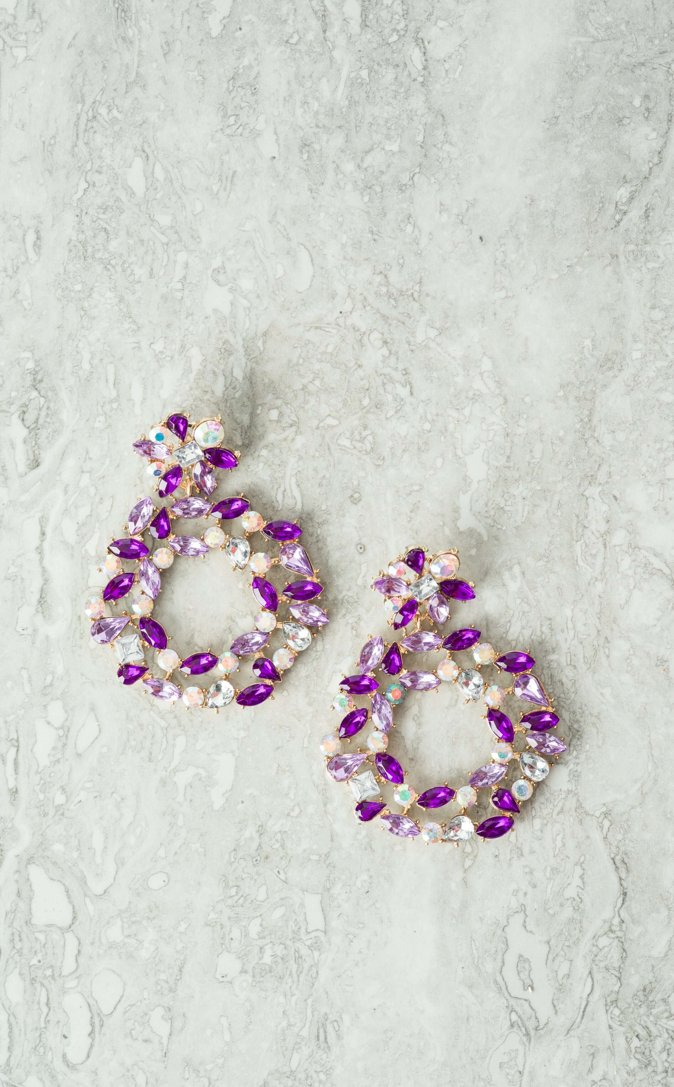 Amina statement earrings Kabayare