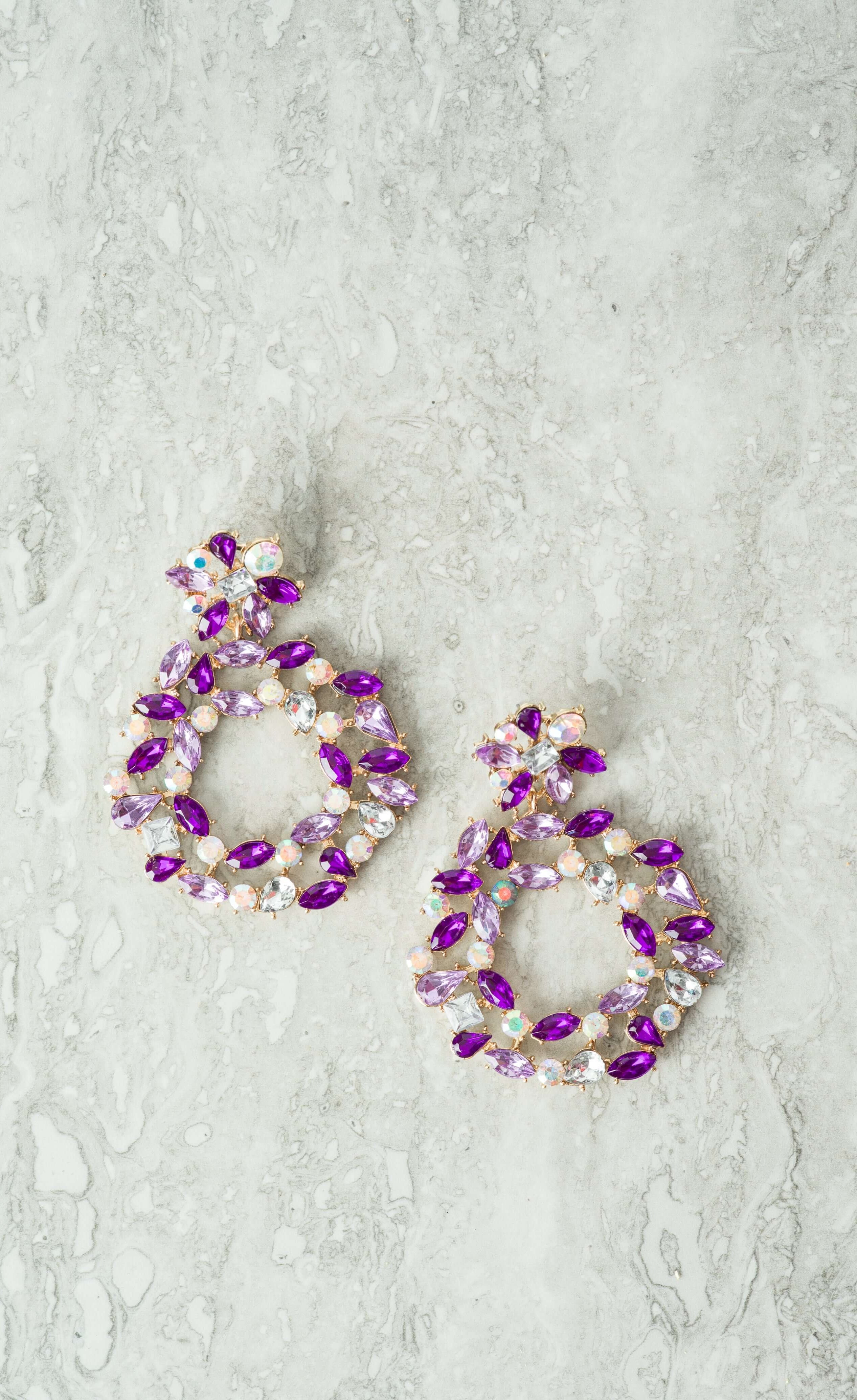 Amina statement earrings Kabayare