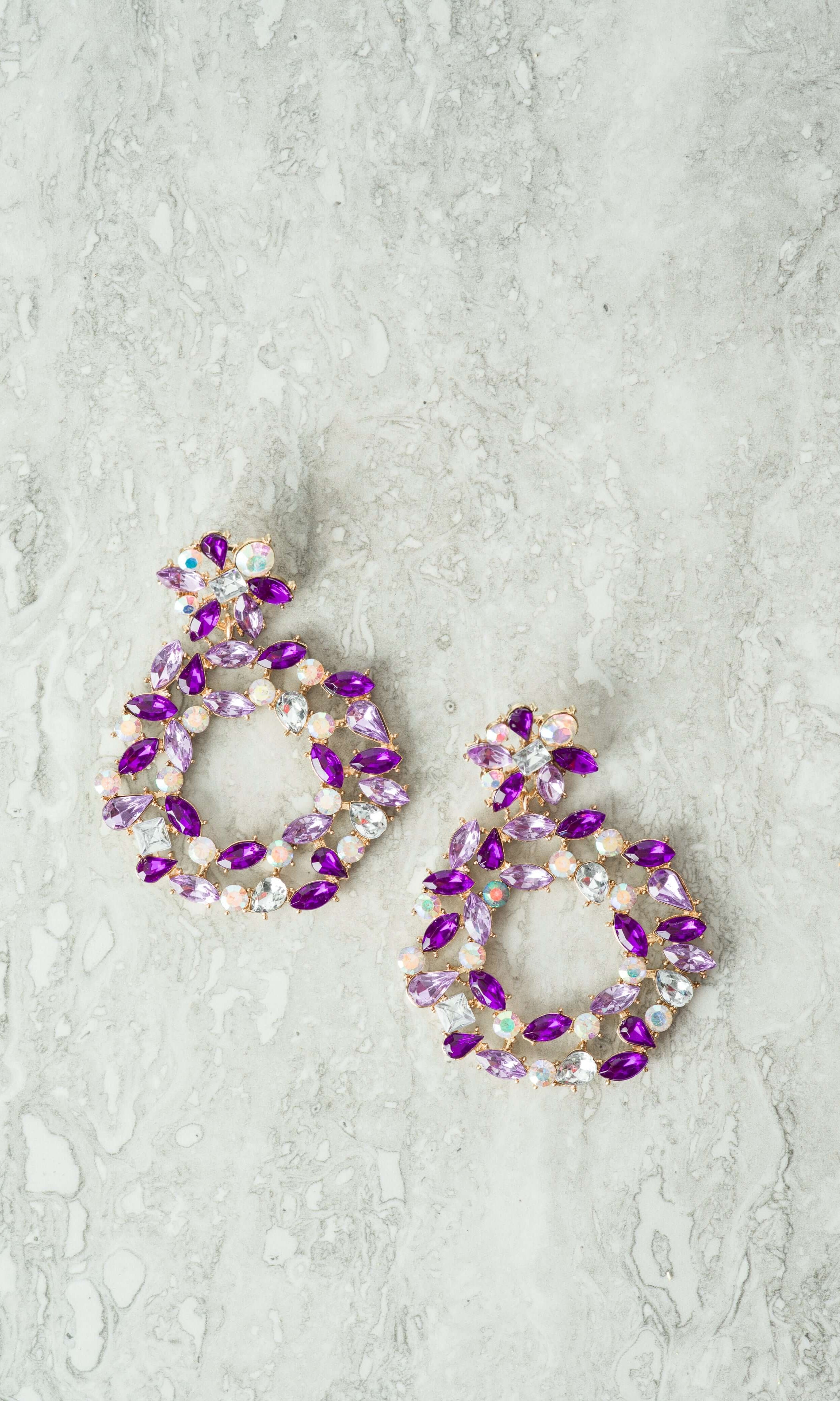 Amina statement earrings Kabayare