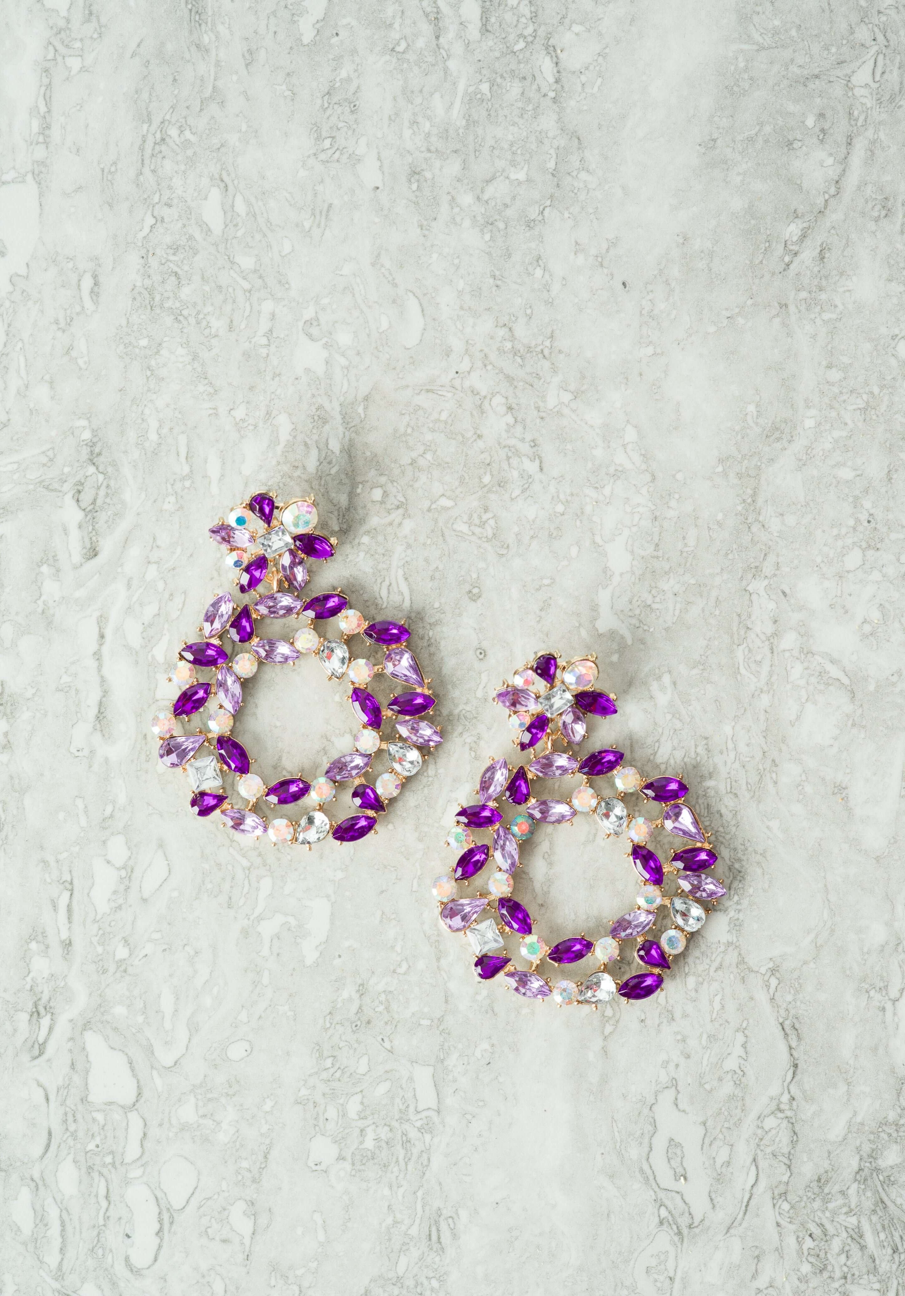 Amina statement earrings Kabayare