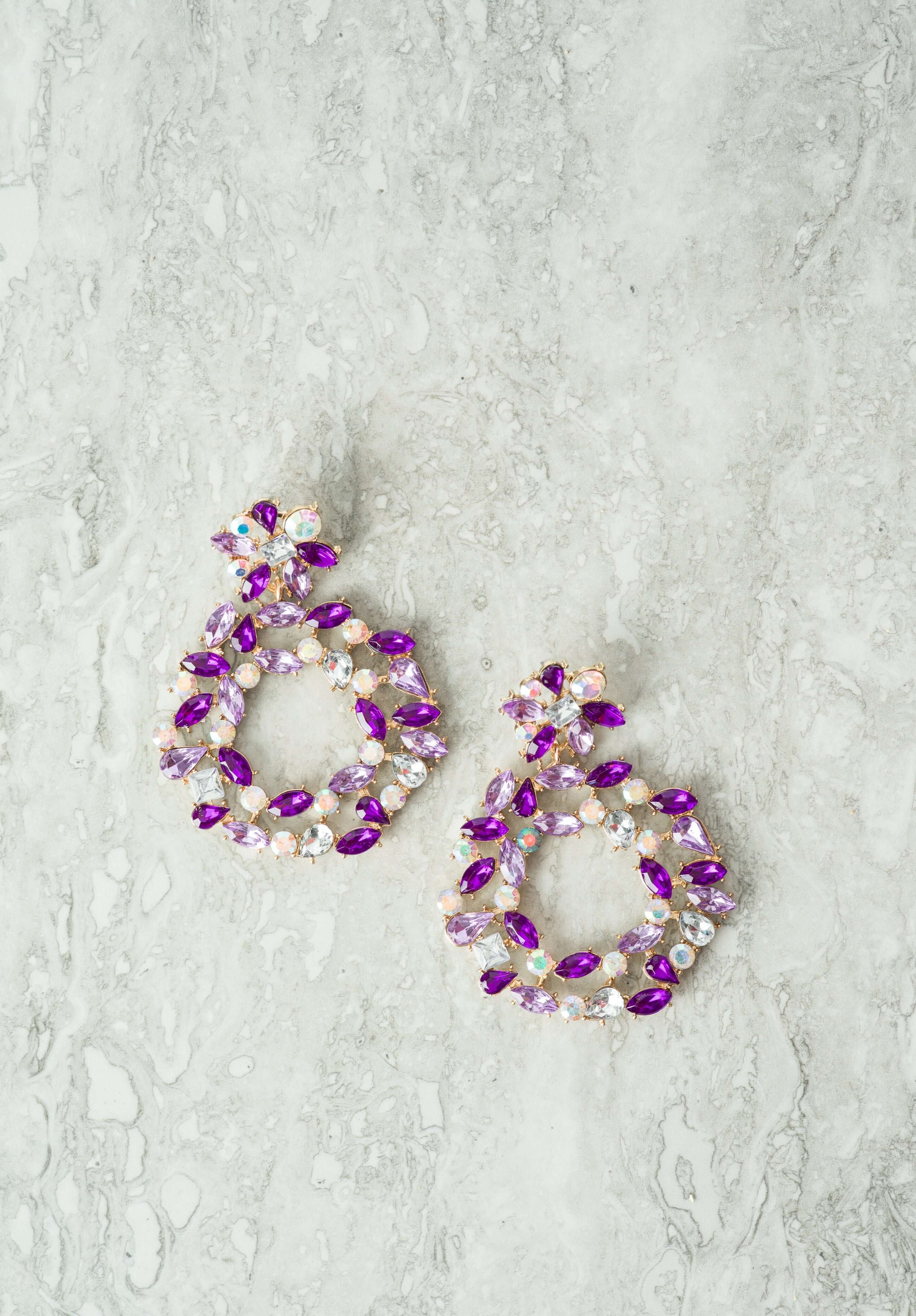 Amina statement earrings Kabayare