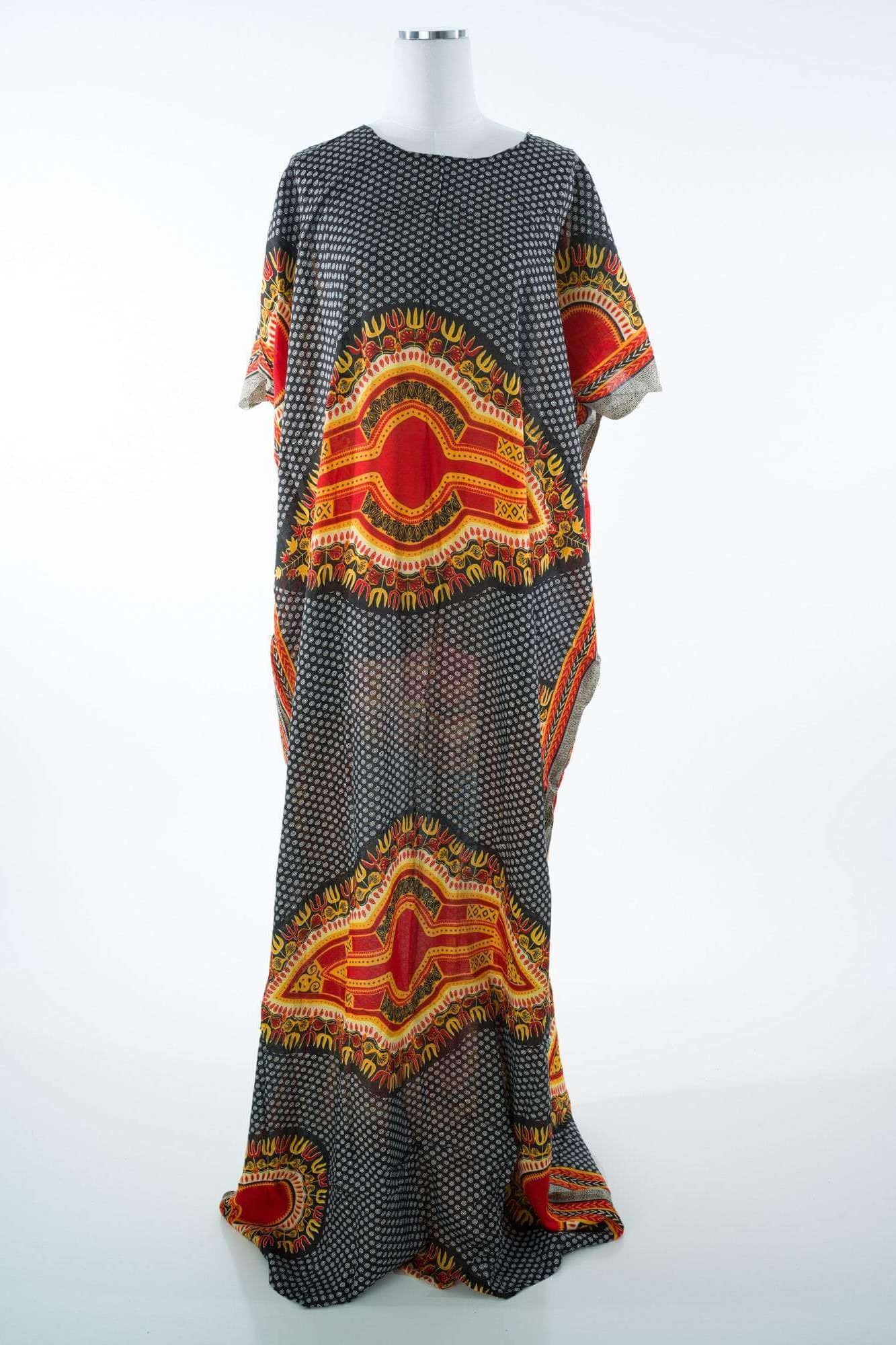 Ankara Vibes Floral Print Bati Dress Kabayare
