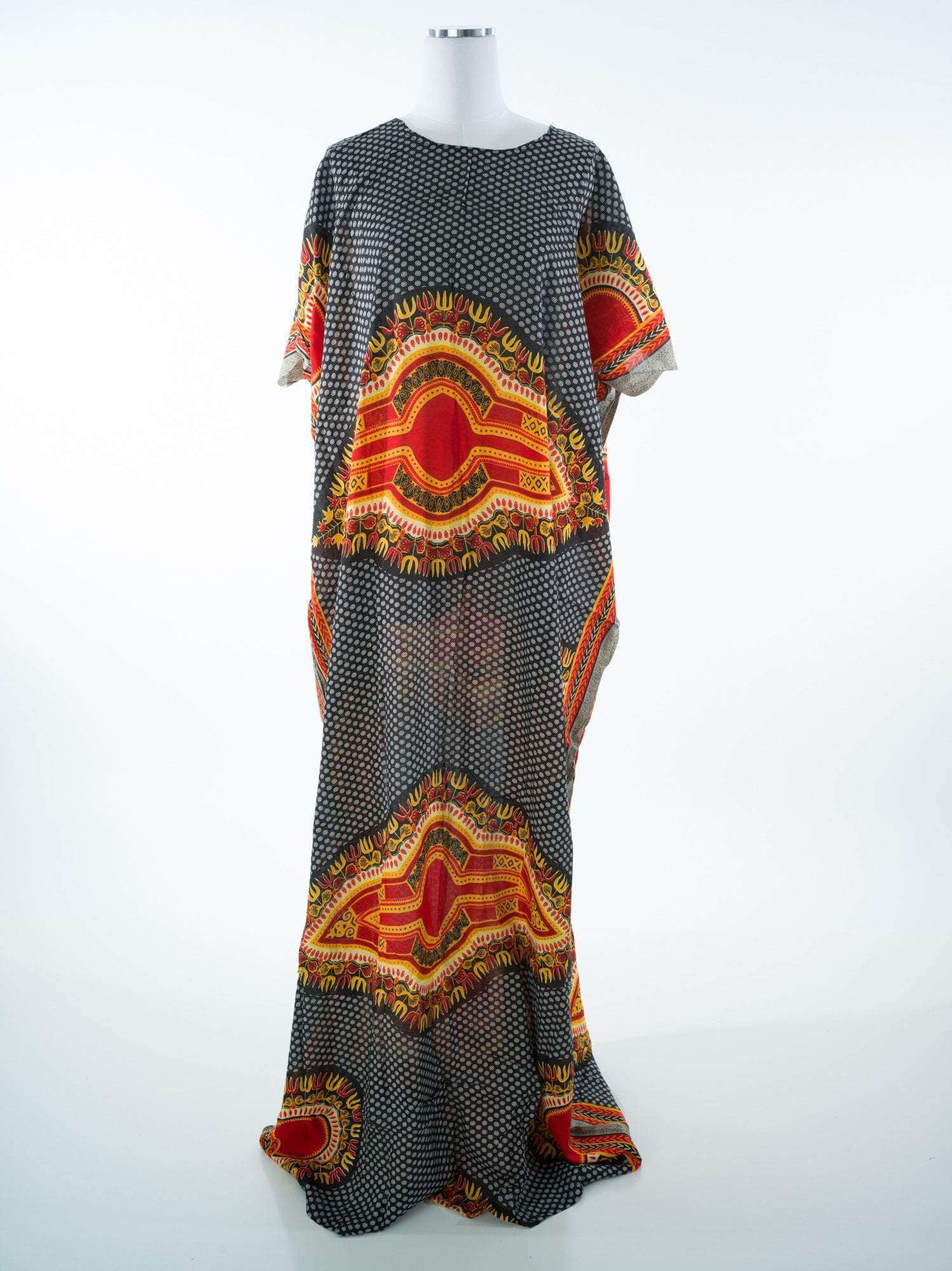 Ankara Vibes Floral Print Bati Dress Kabayare