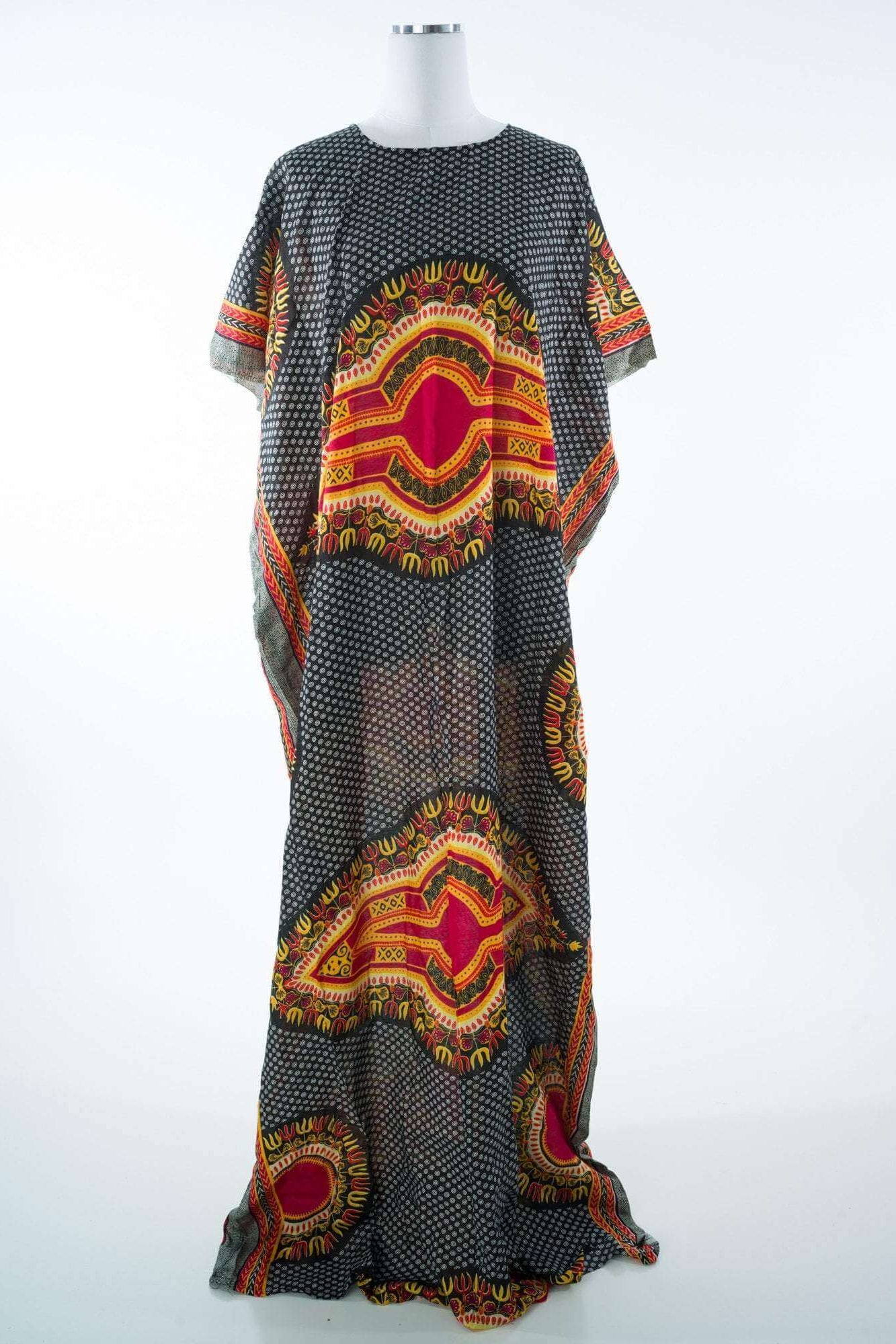 Ankara Vibes Floral Print Bati Dress Kabayare