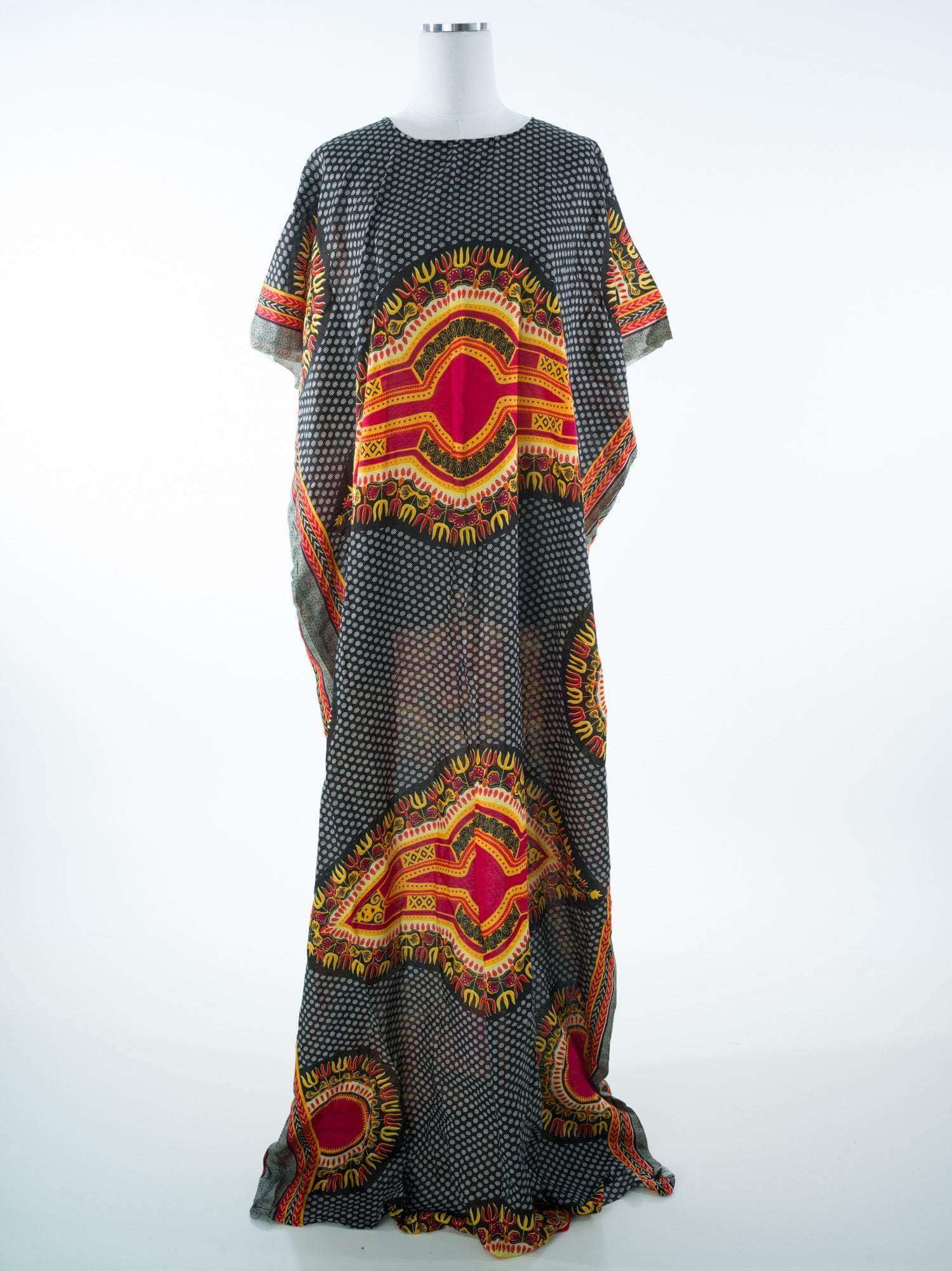 Ankara Vibes Floral Print Bati Dress Kabayare