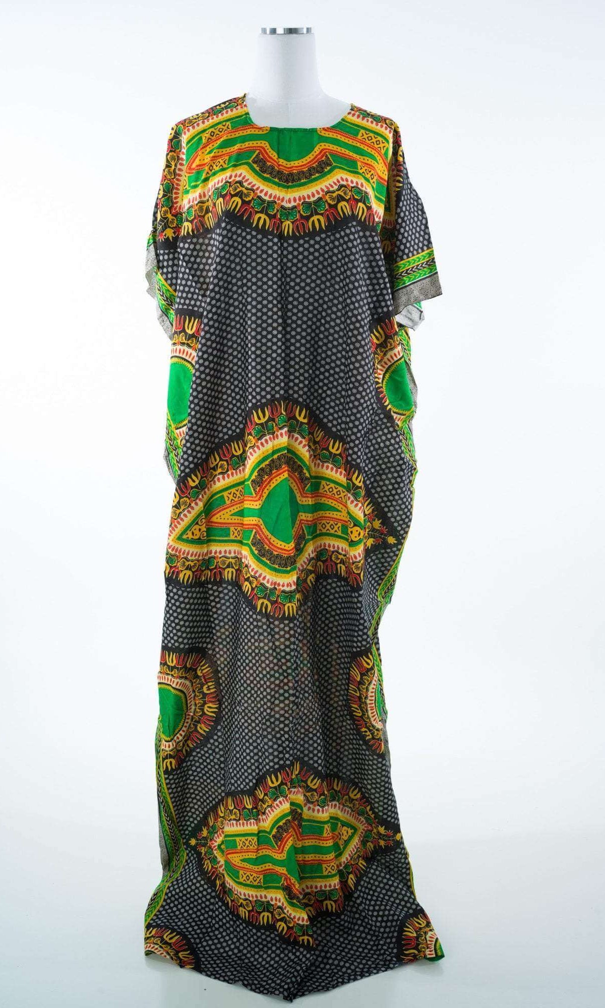Ankara Vibes Floral Print Bati Dress Kabayare