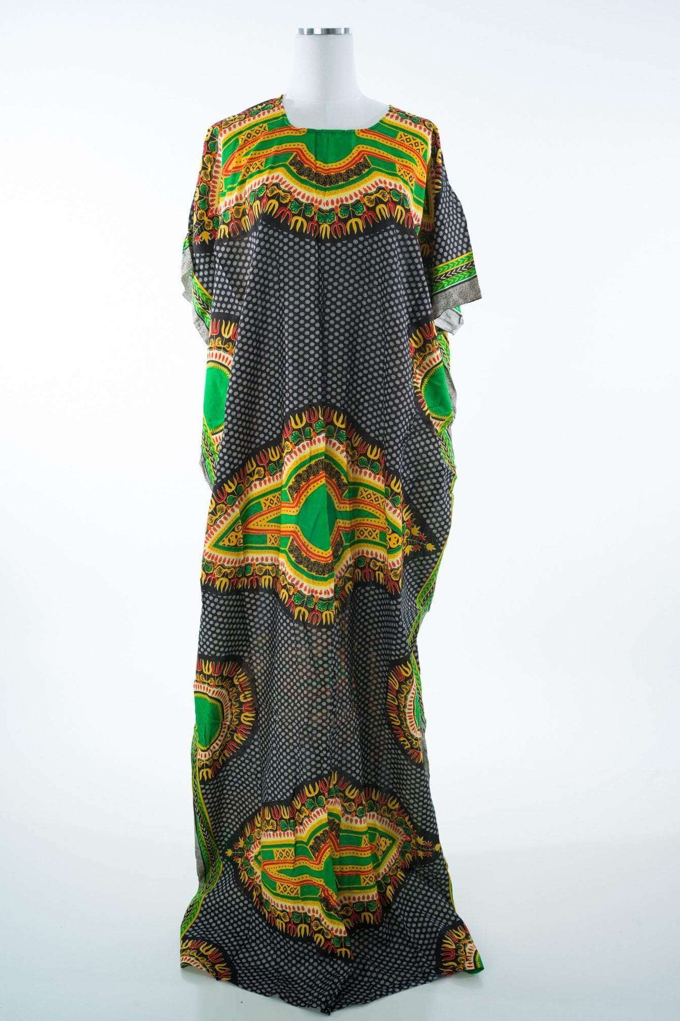 Ankara Vibes Floral Print Bati Dress Kabayare