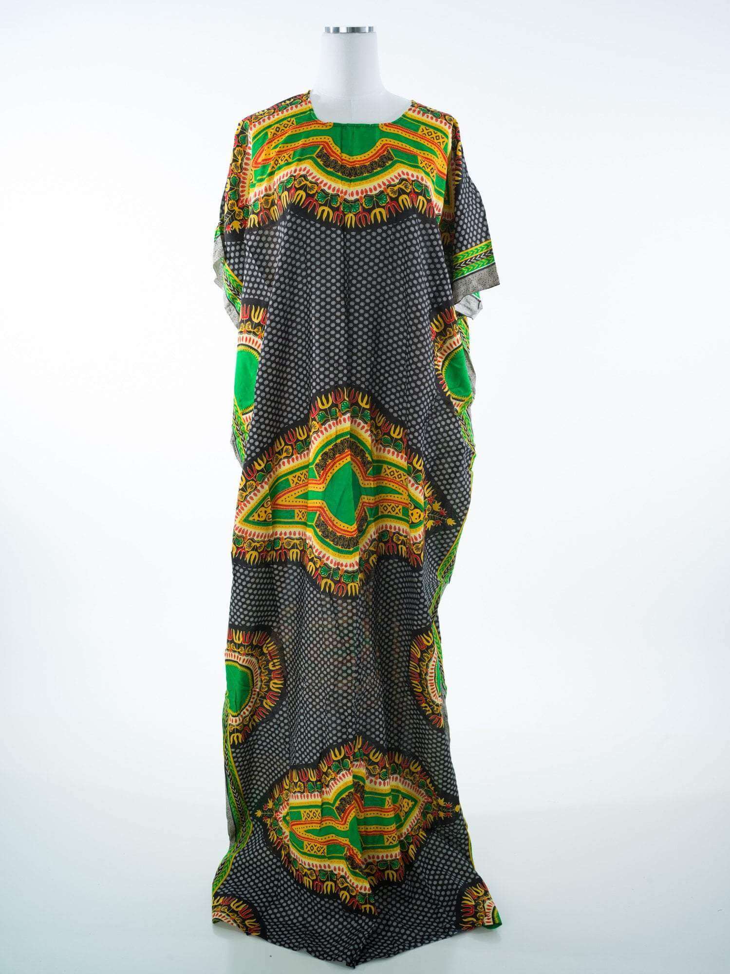 Ankara Vibes Floral Print Bati Dress Kabayare