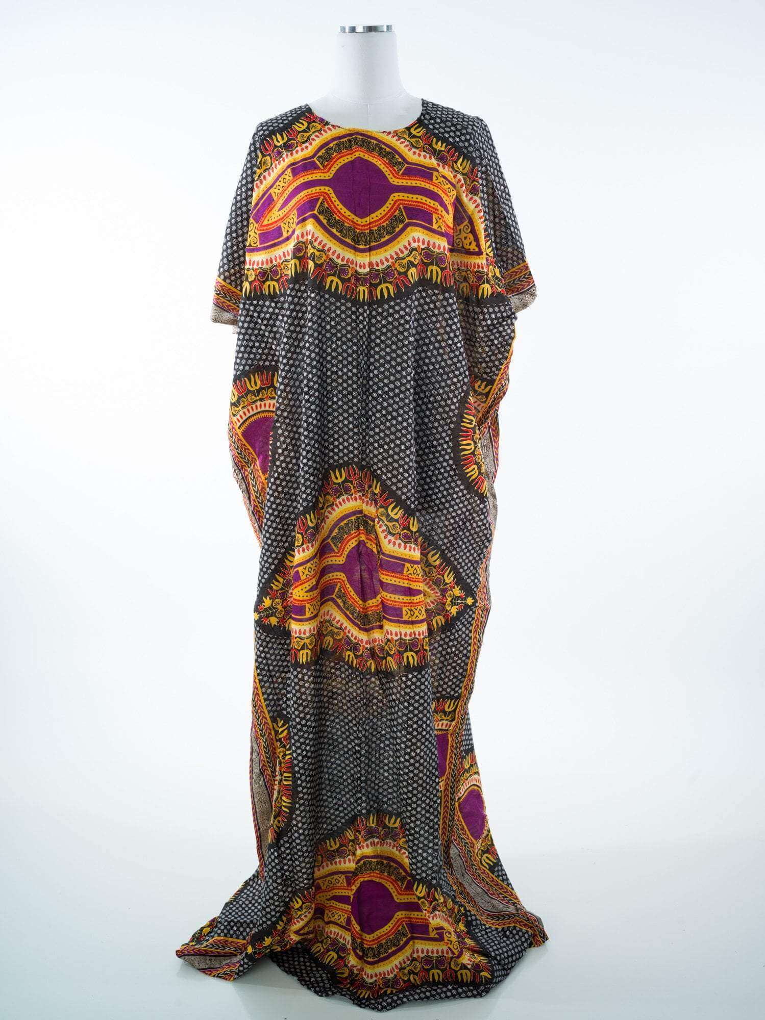 Ankara Vibes Floral Print Bati Dress Kabayare