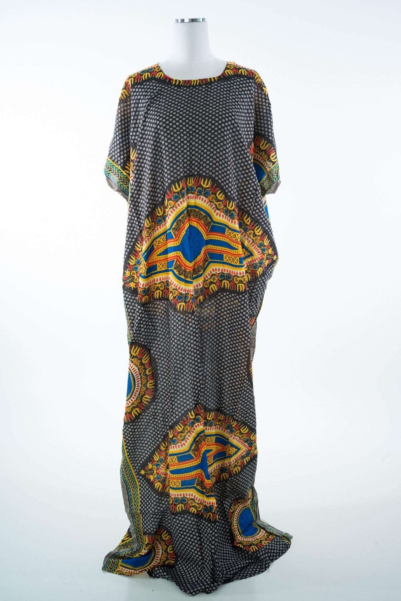 Ankara Vibes Floral Print Bati Dress Kabayare