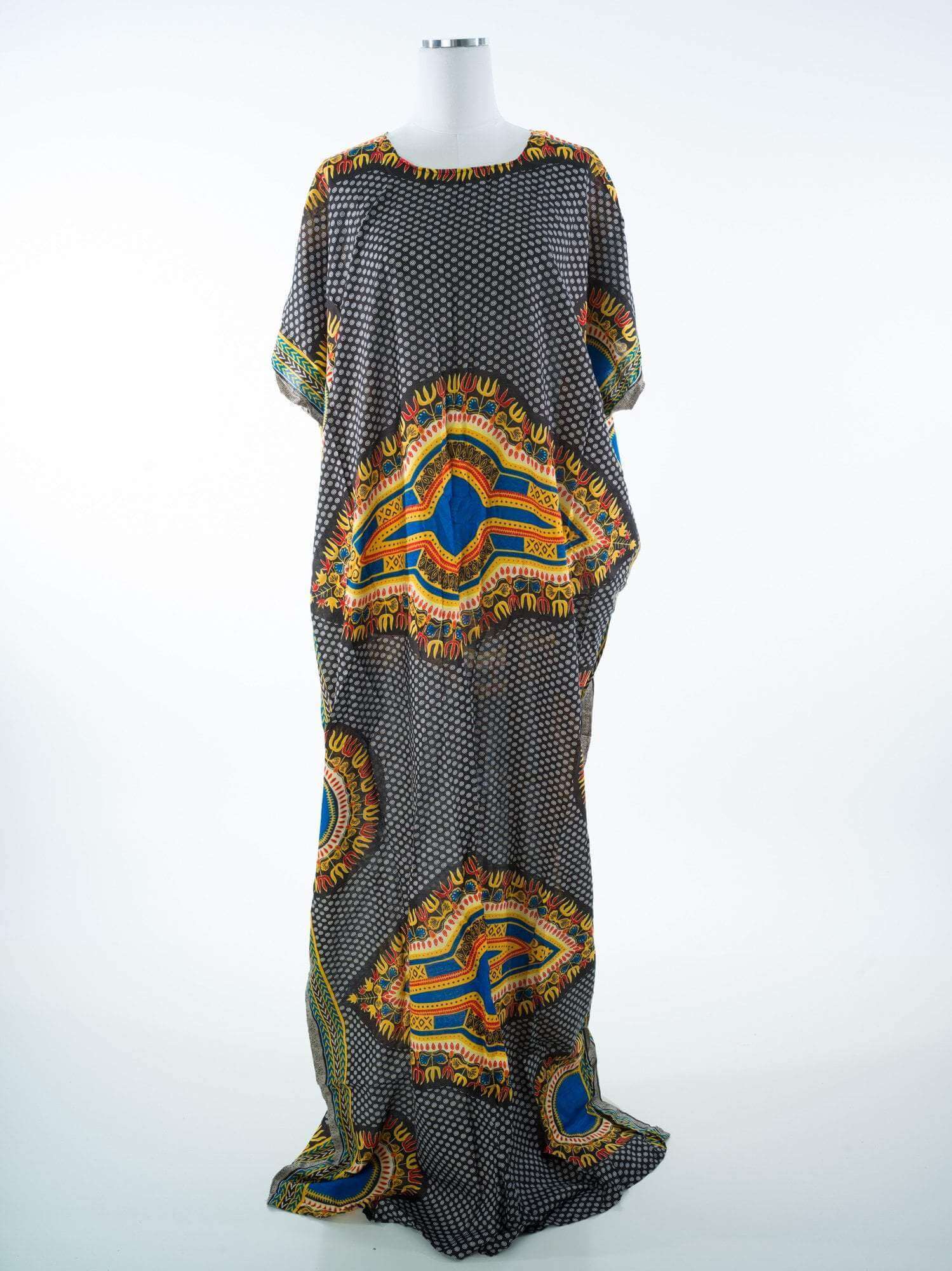 Ankara Vibes Floral Print Bati Dress Kabayare