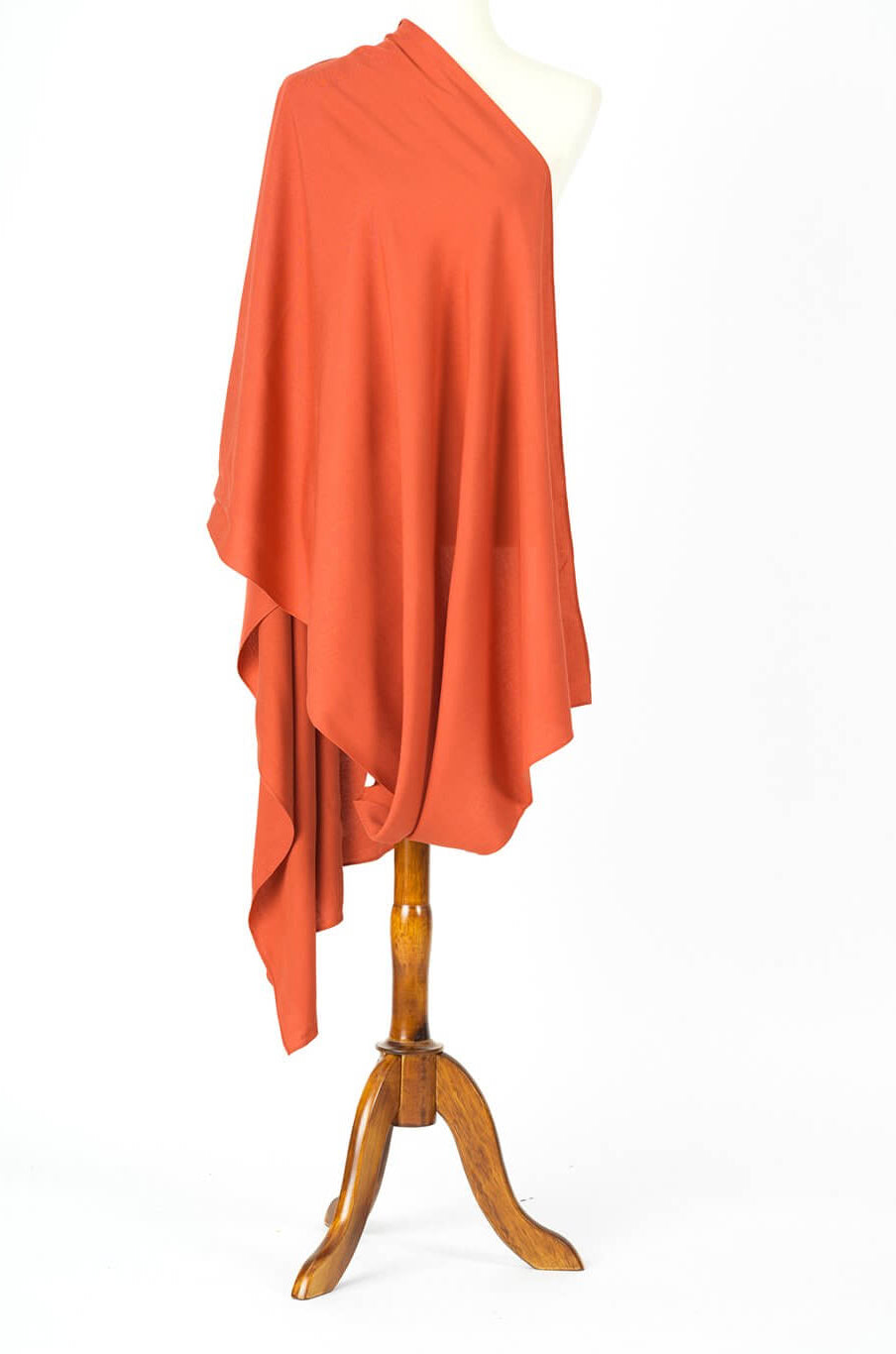 Auburn Orange Premium Rayon Hijab Kabayare
