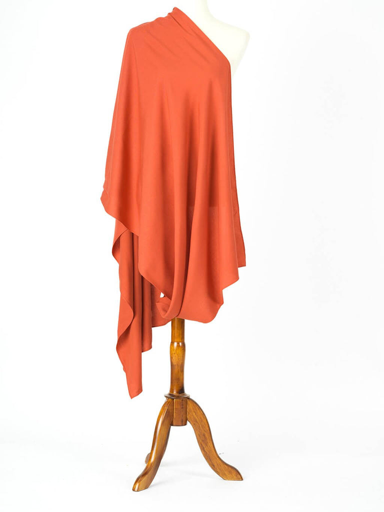 Auburn Orange Premium Rayon Hijab Kabayare