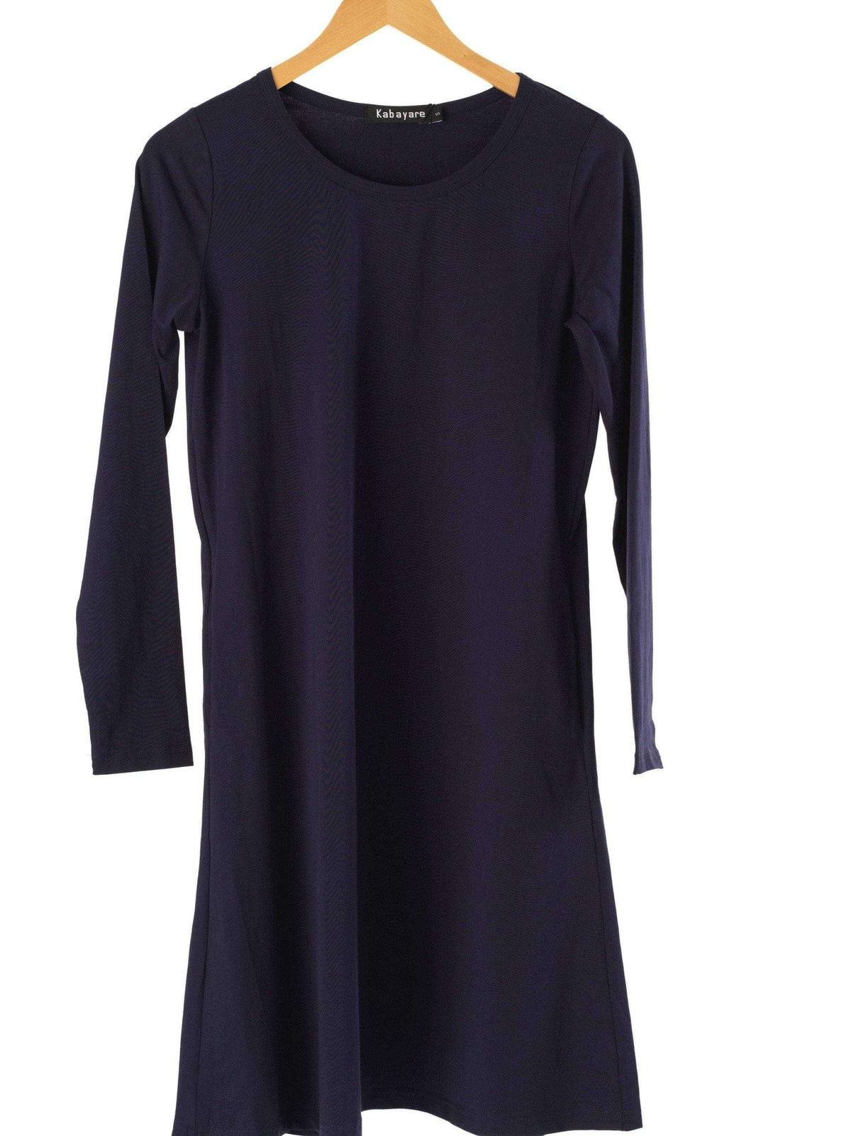 Basic Long sleeve cotton Midi top Kabayare