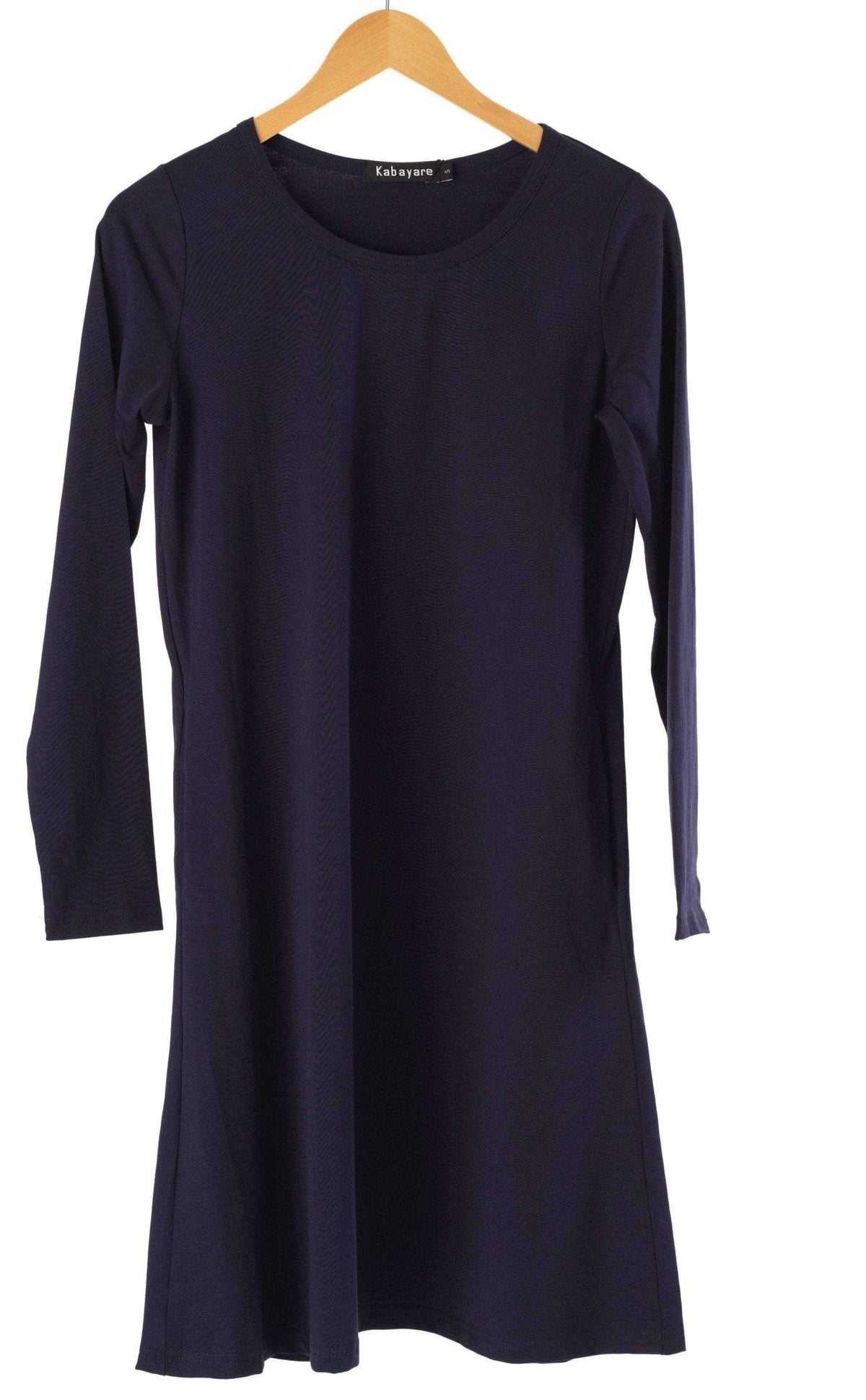 Basic Long sleeve cotton Midi top Kabayare