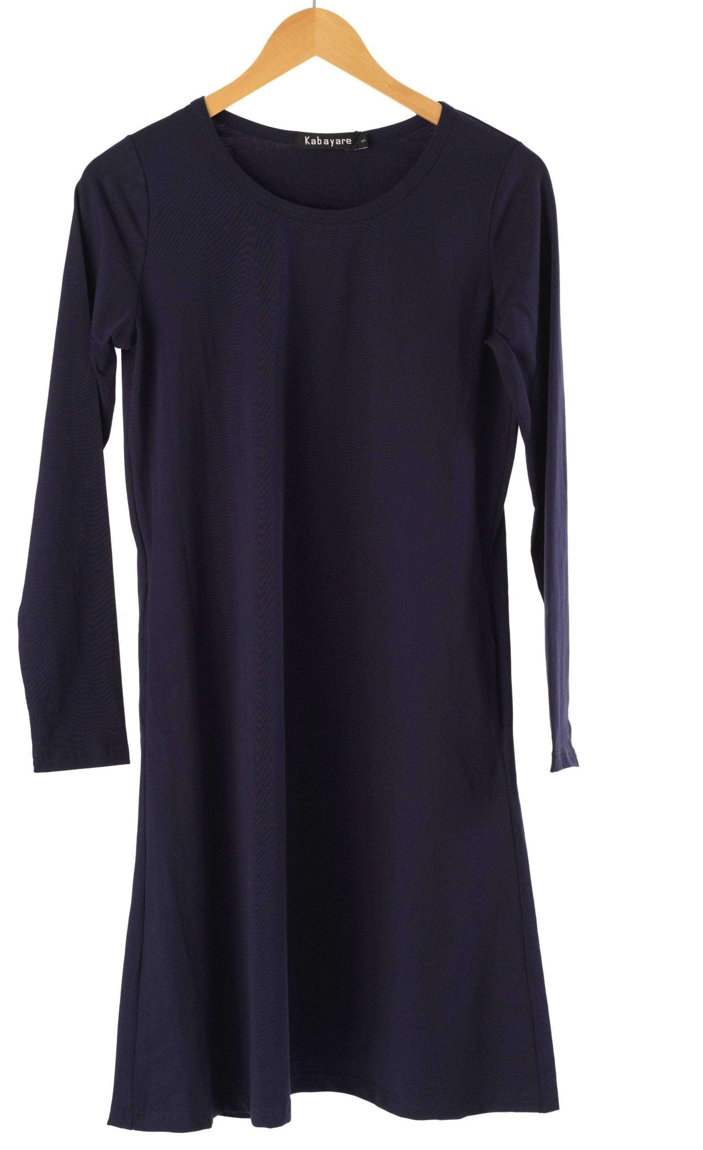 Basic Long sleeve cotton Midi top Kabayare