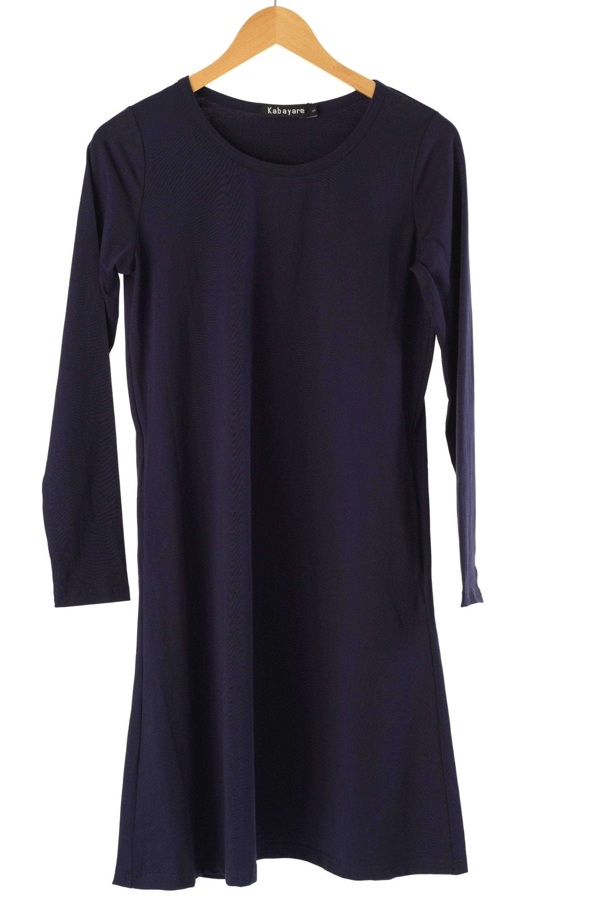 Basic Long sleeve cotton Midi top Kabayare