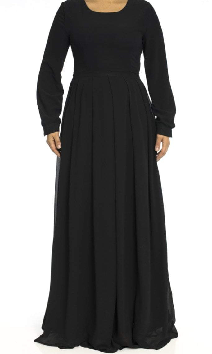 Black Classy Bow-tie dress Kabayare