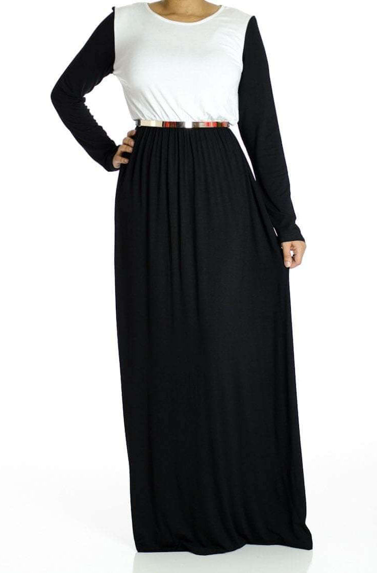 Black Cotton Candy Maxi Dress Kabayare